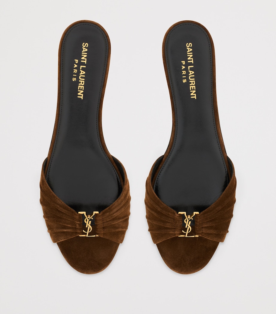 Saint Laurent Leather Babylone Sandals Image 2