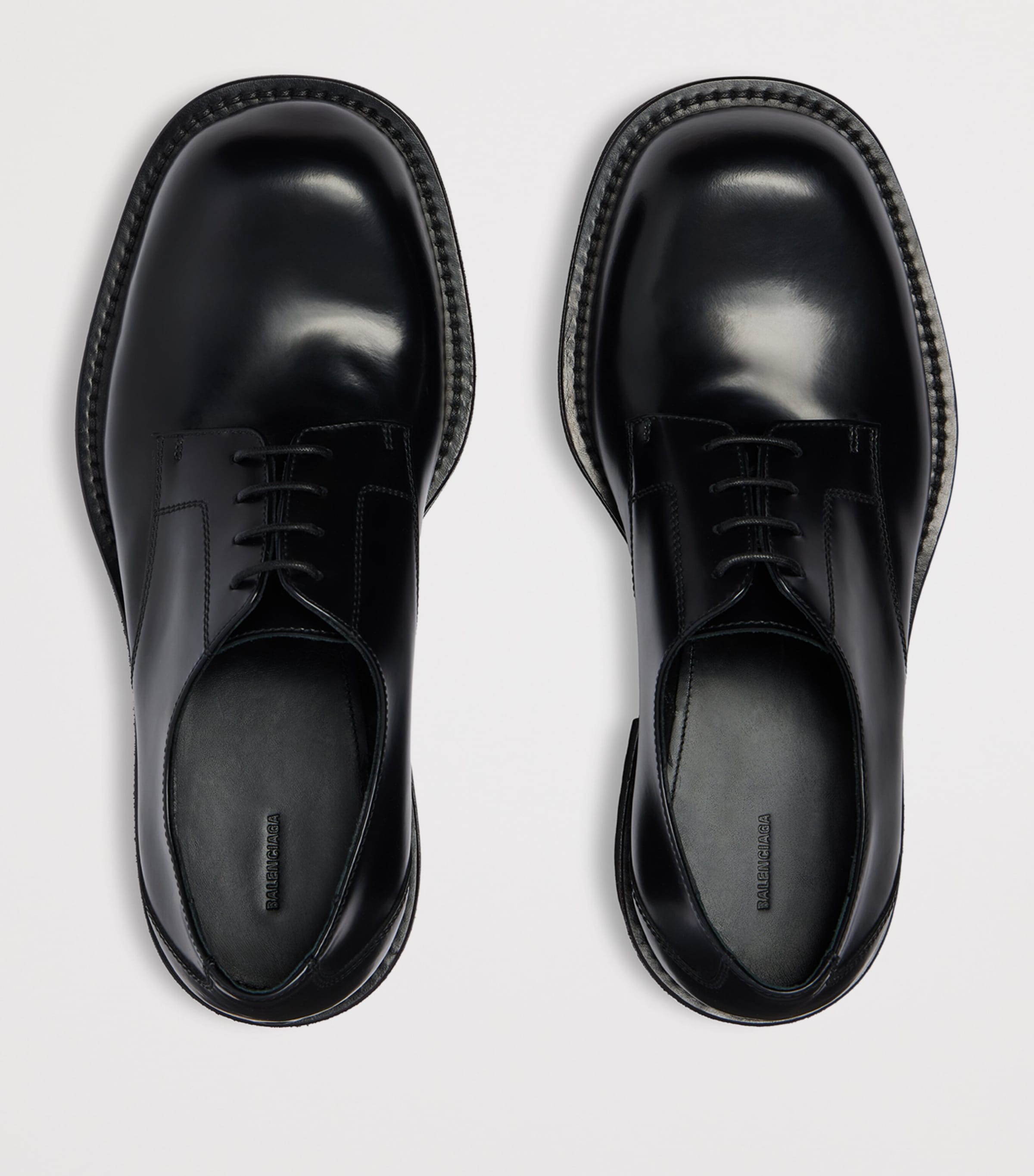 Leather Venom Derby Shoes 1081 Image 5