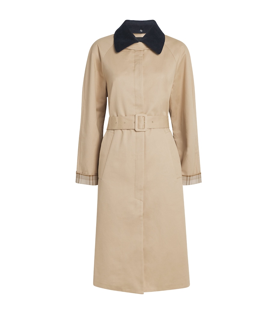 Cotton Trench Coat BEIGE Image 1