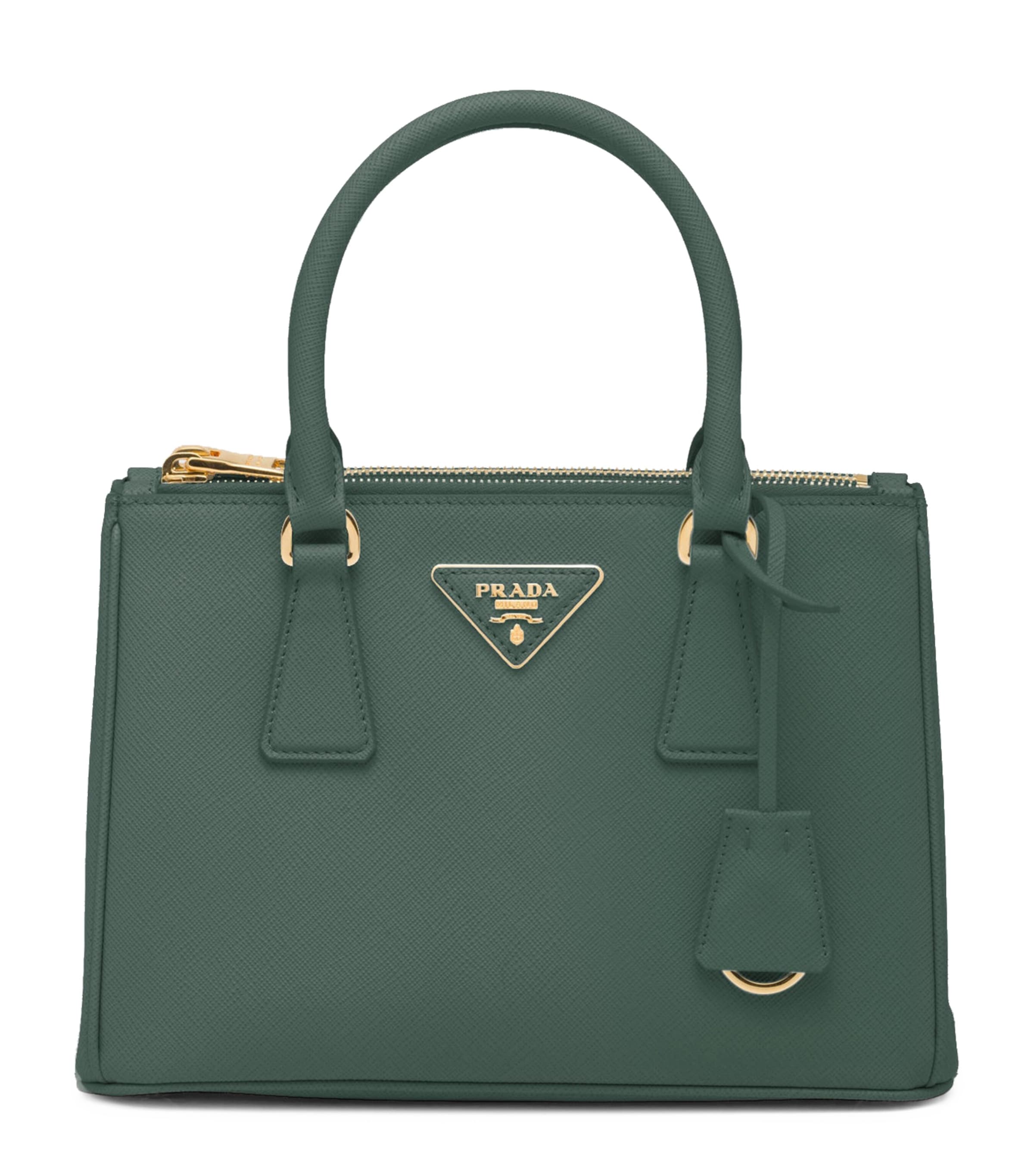 Prada Small Leather Galleria Saffiano Top-Handle Bag Image 1