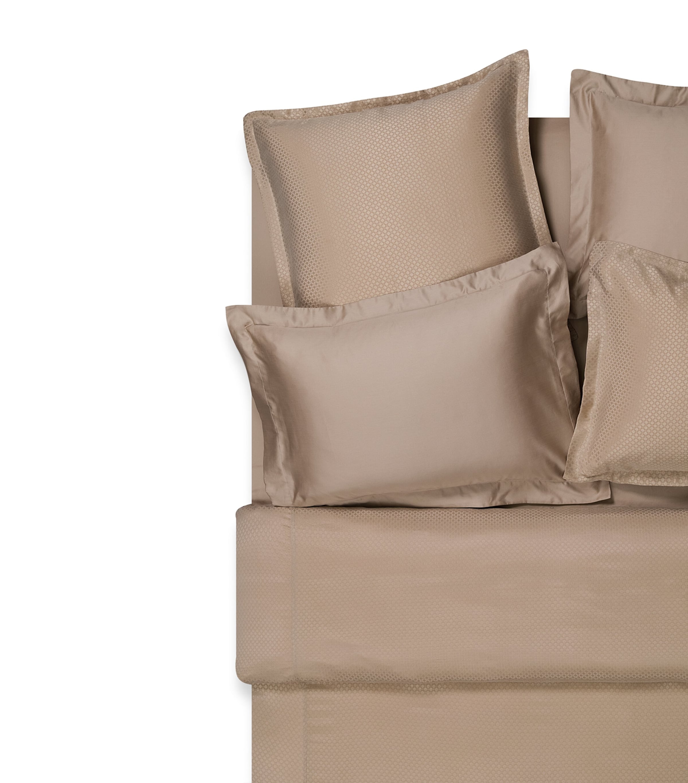 Hamam Organic Cotton Sateen Core Oxford Pillowcase (50cm x 70cm) Vapour Image 2