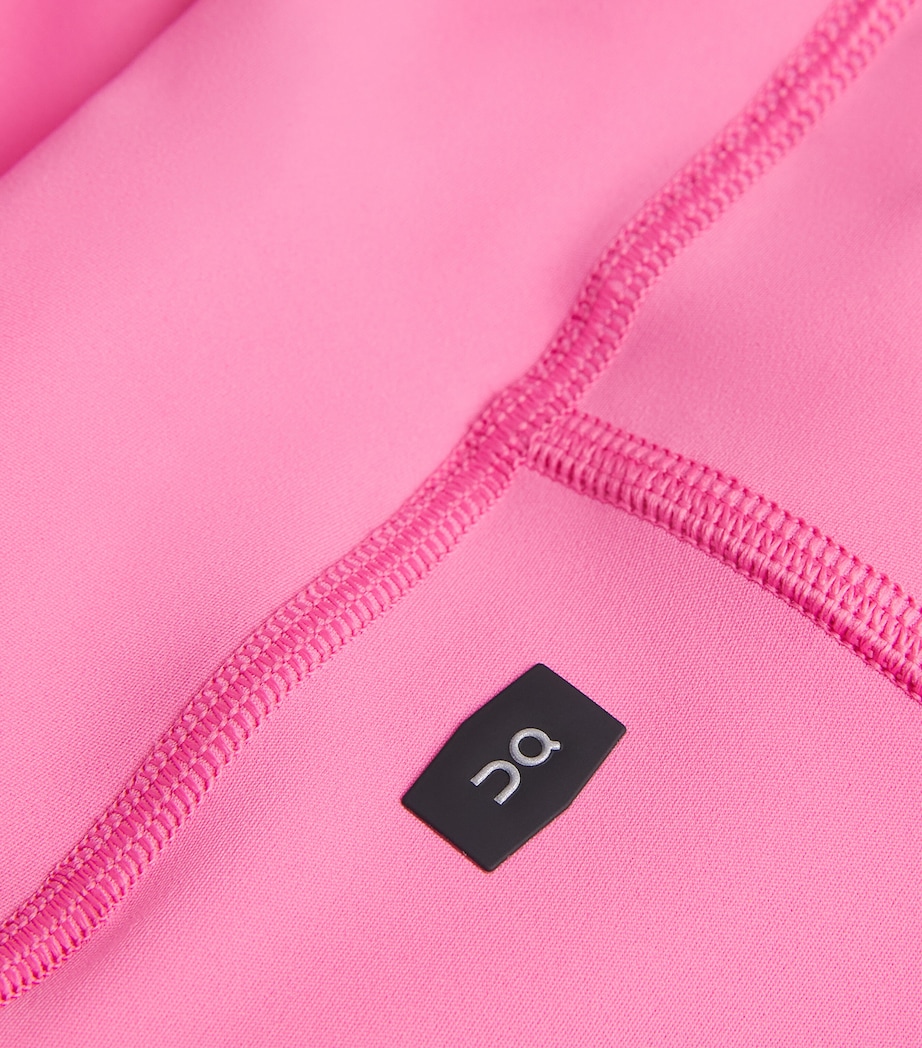 On Womens Training Tight 6" Shorts Bubblegum Image 6