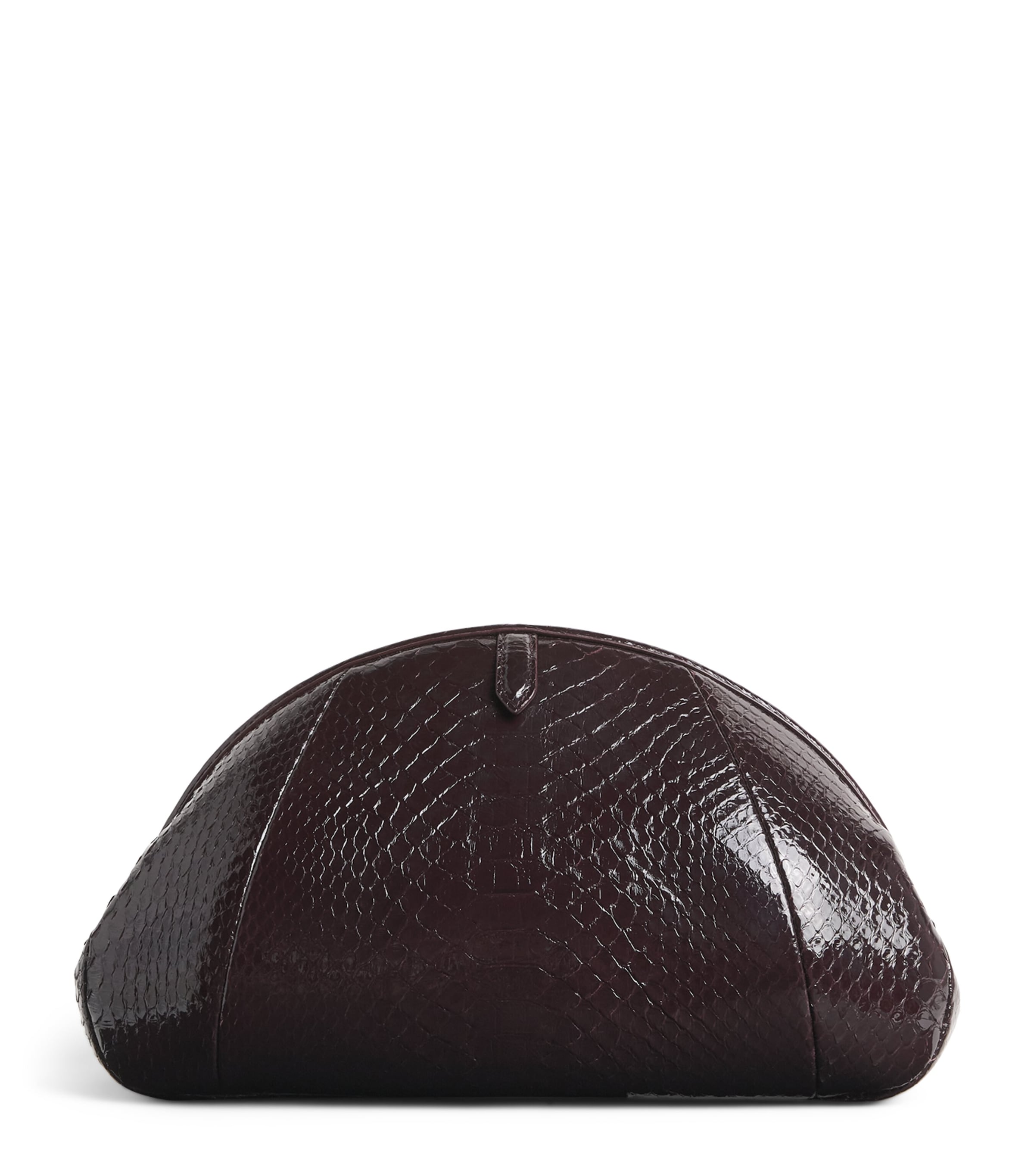 Alaïa Snakeskin Purse Clutch Bag Bordeaux Image 1
