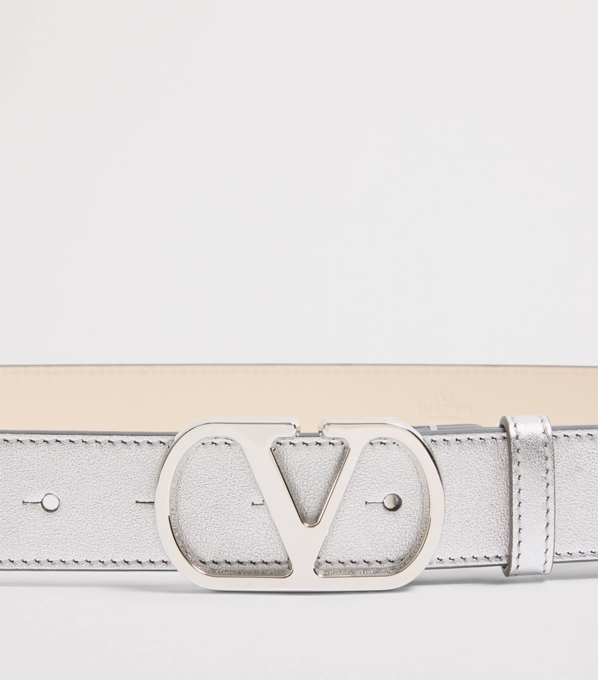 Leather VLogo Signature Belt S13 Image 4