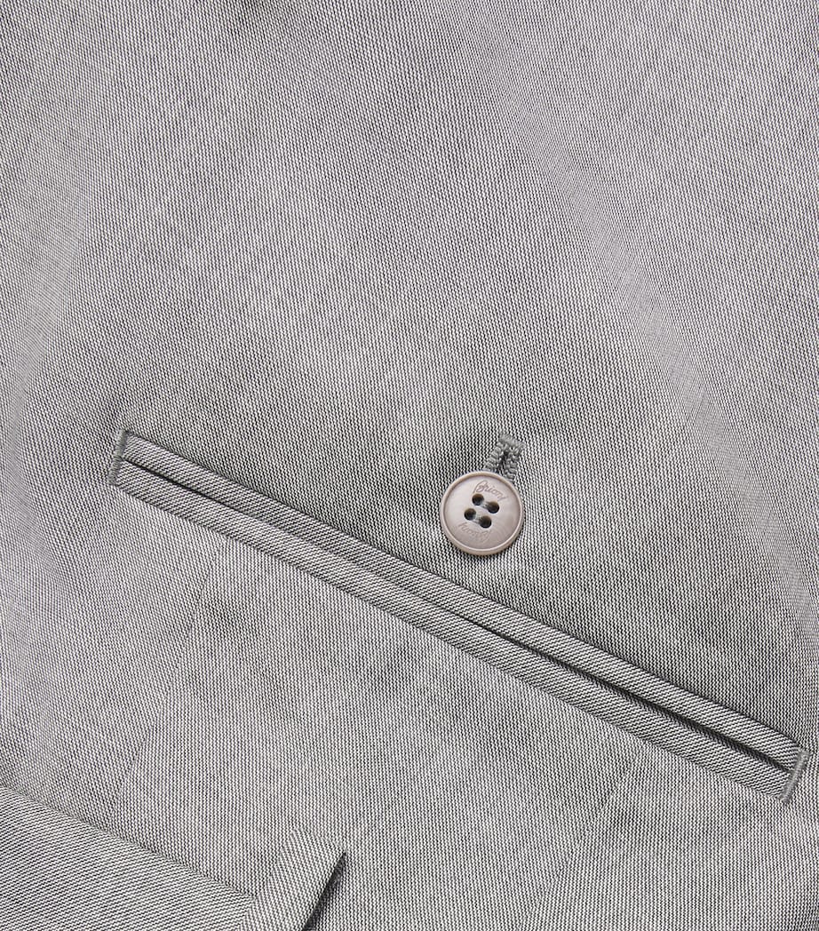 Wool Straight Journey Trousers 1400 Image 5