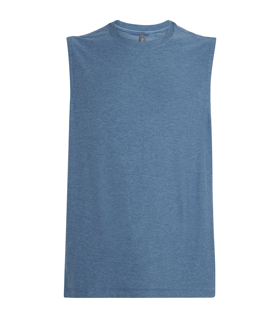 Strato Muscle Tank Top HPB-POOL BLU HEATHER Image 1