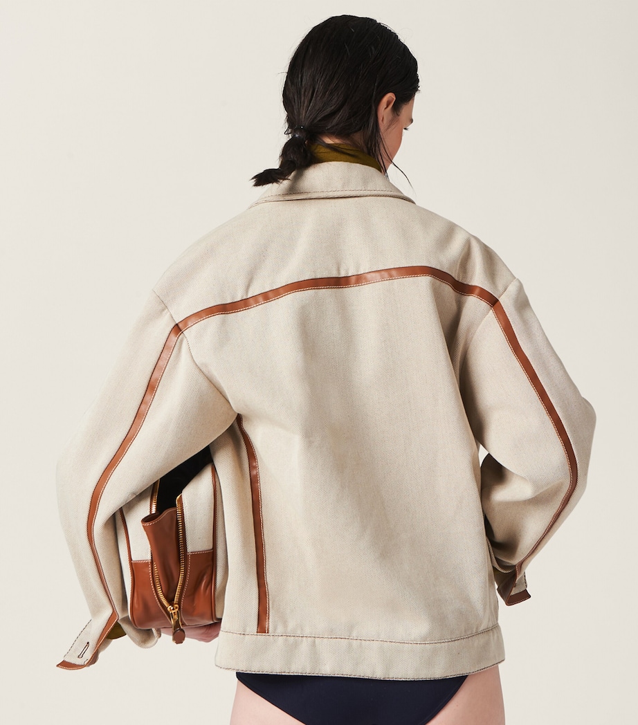 Jacquard Canvas Jacket F0002 Image 4