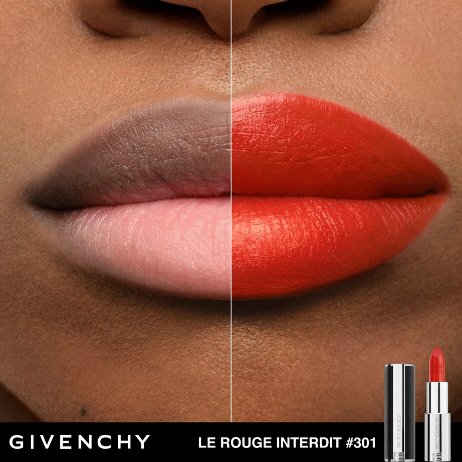 Le Rouge Interdit Intense Silk Lipstick N301 ORNG IMPERTNT Image 4