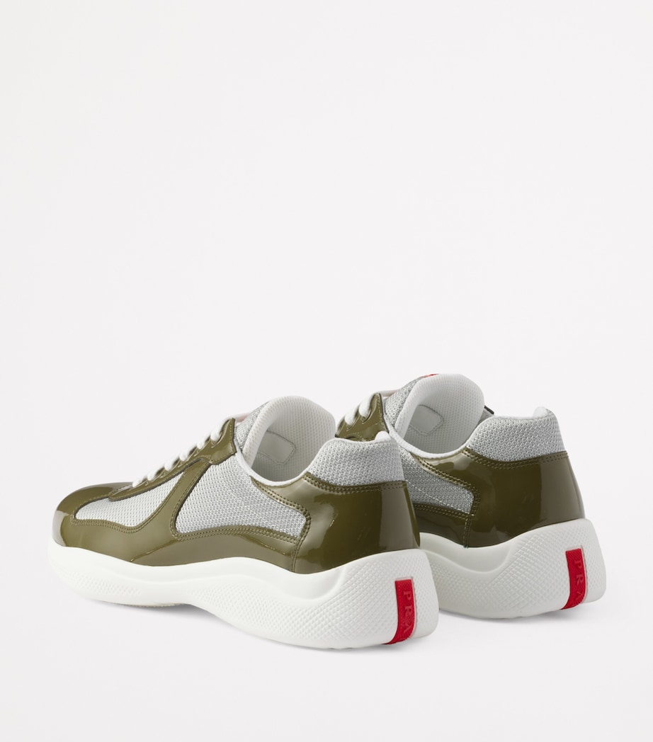 Patent Leather-Blend America's Cup Sneakers F04B4 Image 4