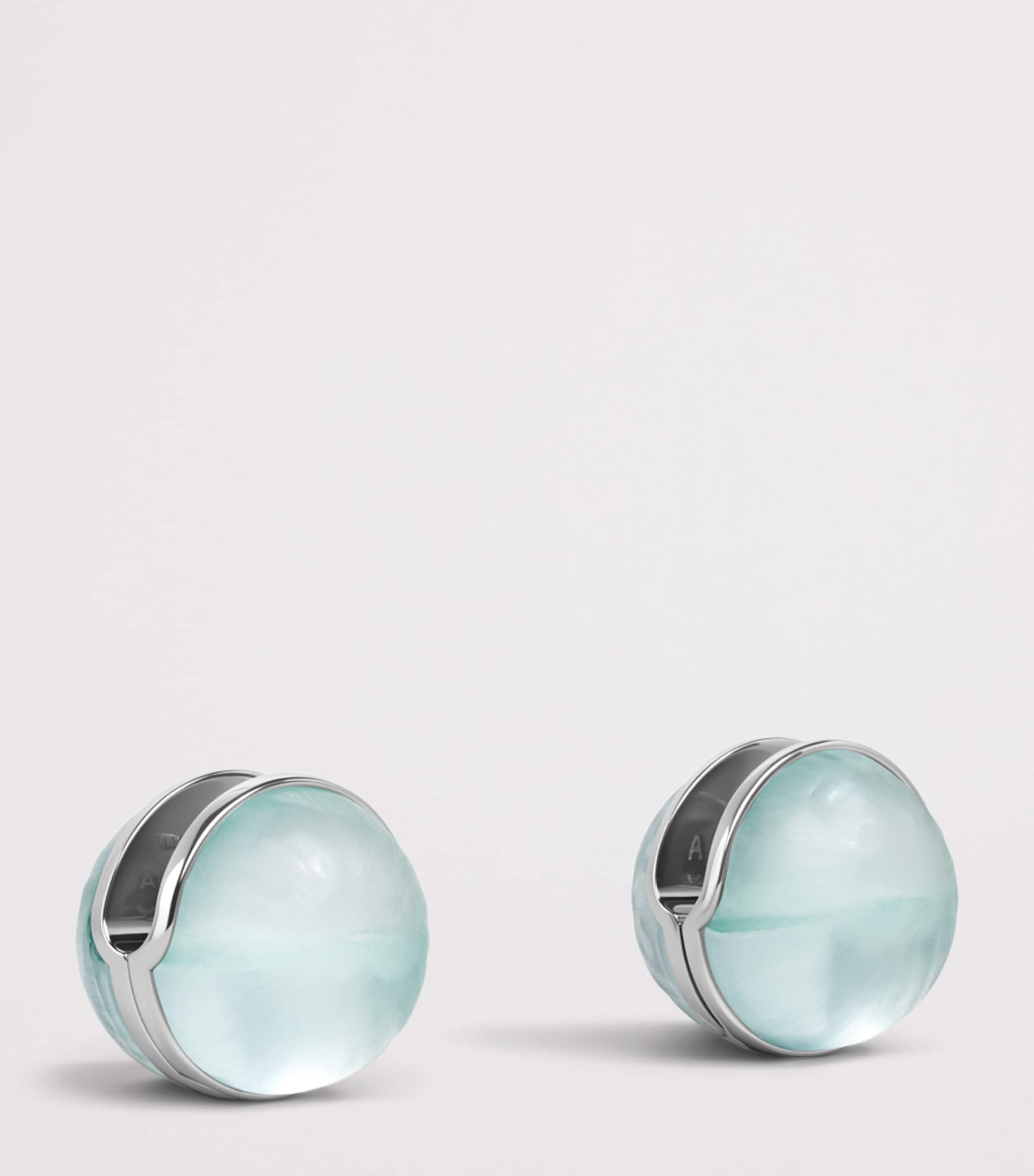 Alaïa Sphere Earrings Rouge Grenat Image 2