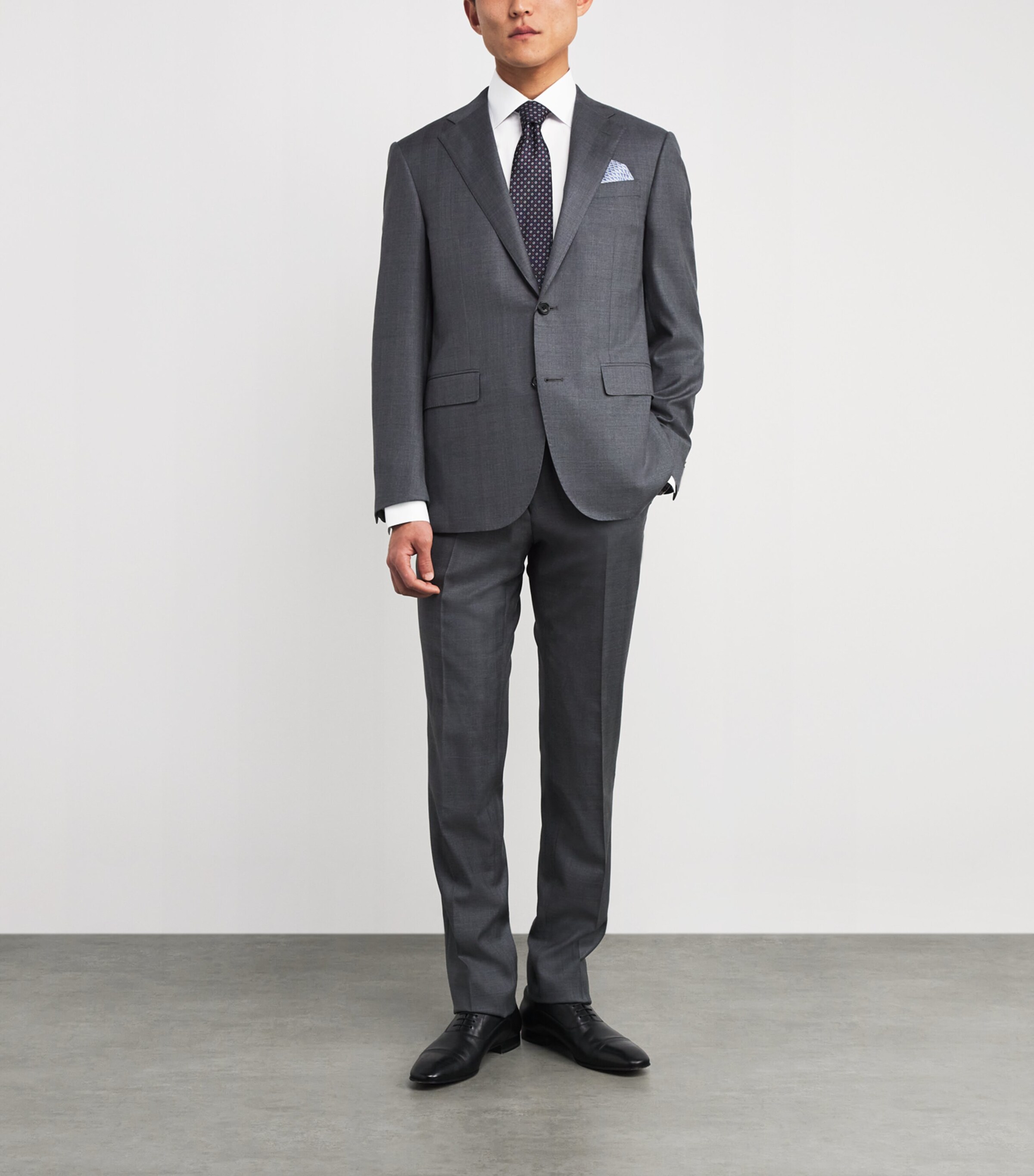 Signature Twill Contrast Shirt 0WHITE Image 2