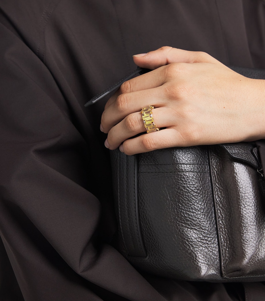 Yellow Gold, Diamond and Sapphire One Of A Kind Ring (Size 7) 18K YG/YS Image 2