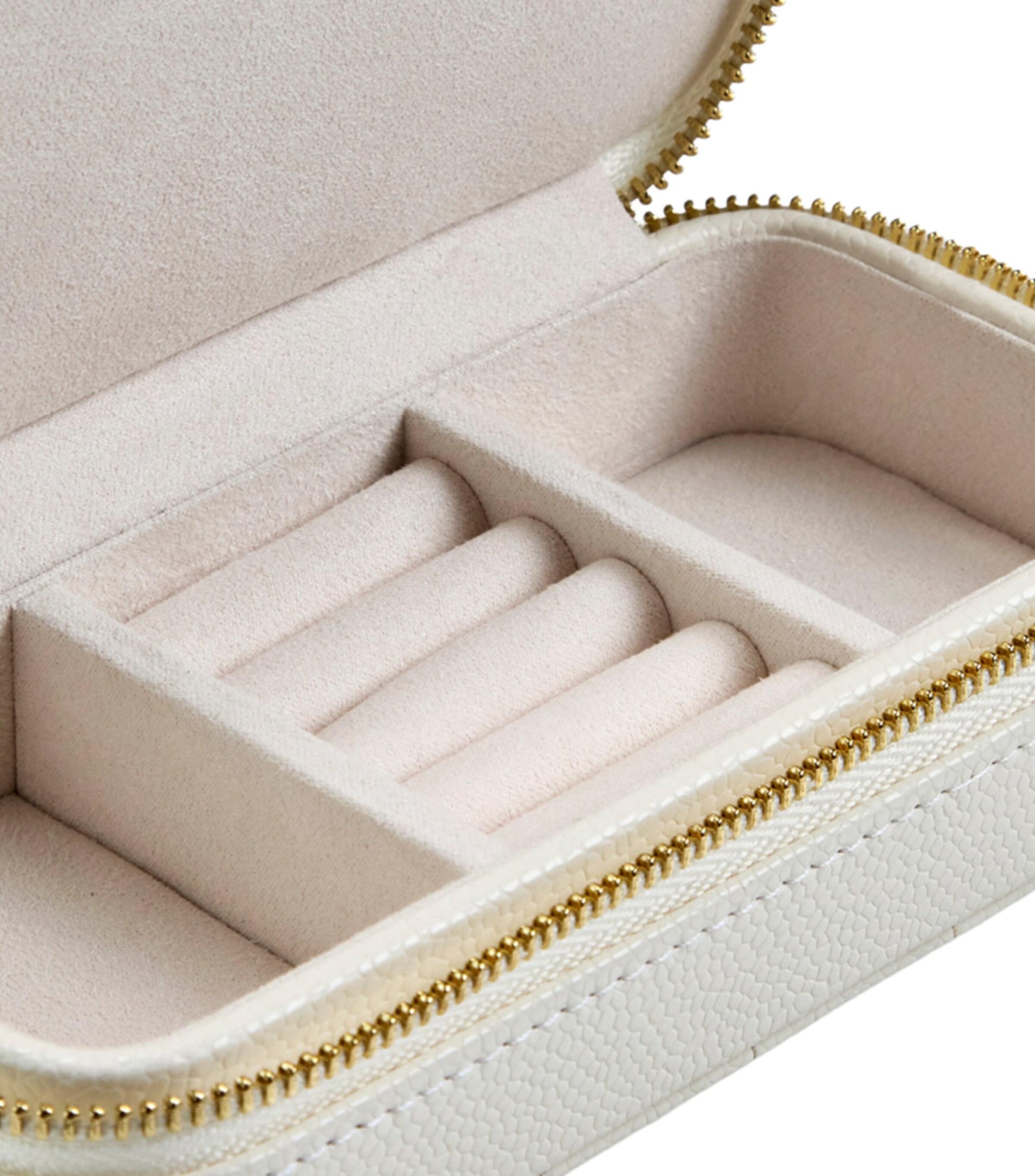 WOLF Medium Lauren Jewellery Box Ivory Image 8