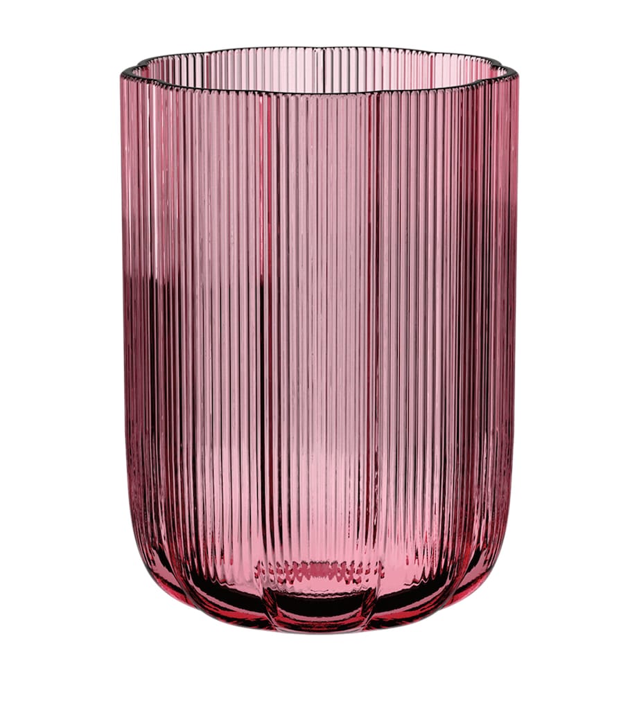 Villeroy & Boch Glass Fleur Vase (22cm) Purple Image 1