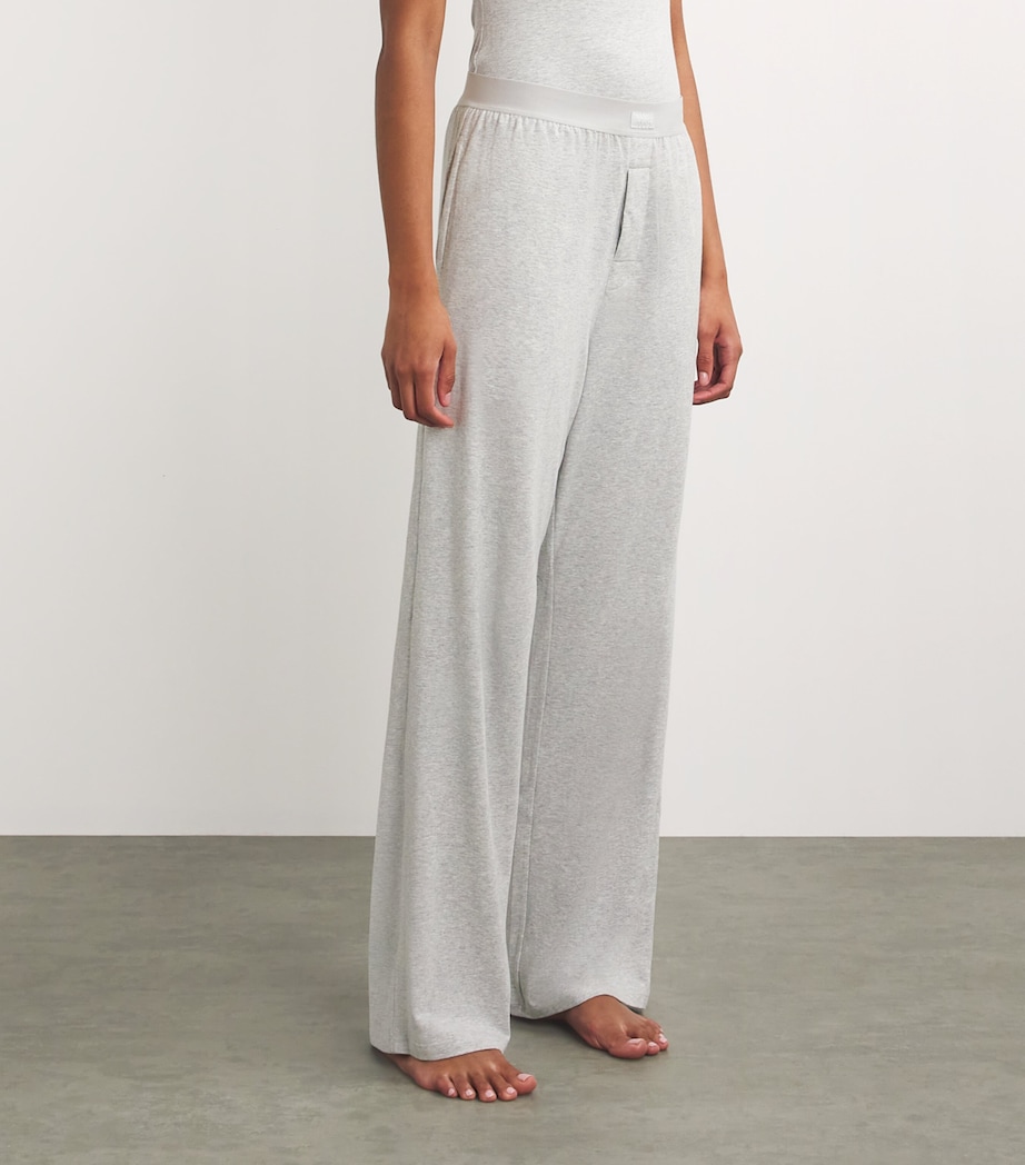 Boyfriend Sweatpants LIGHT HEATHER GREY Image 3