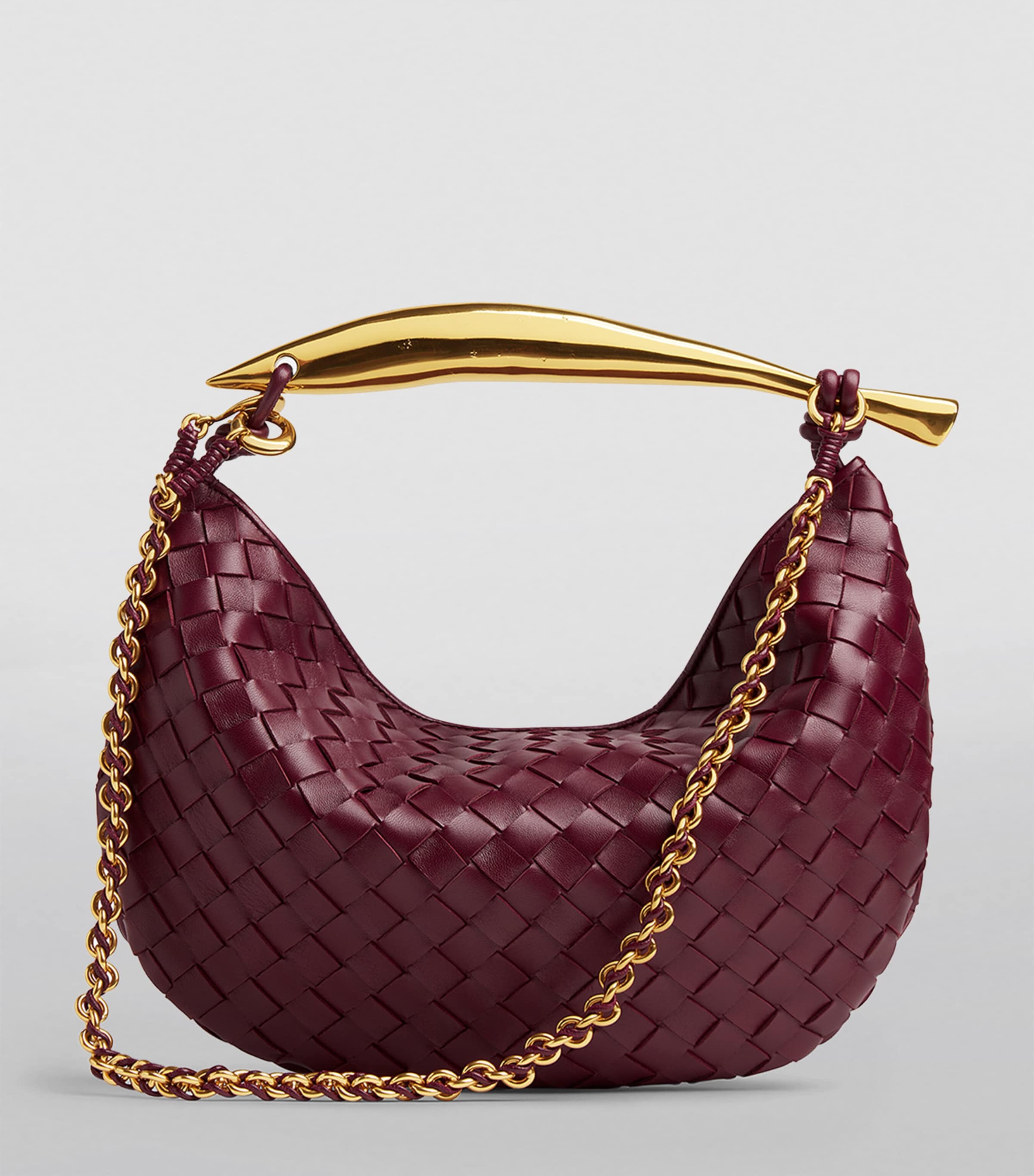 【関税&送料込】Bottega Veneta Sardine Small Handbag In Intr BOTTEGA VENETA Sardine small intrecciato leather tote | NET