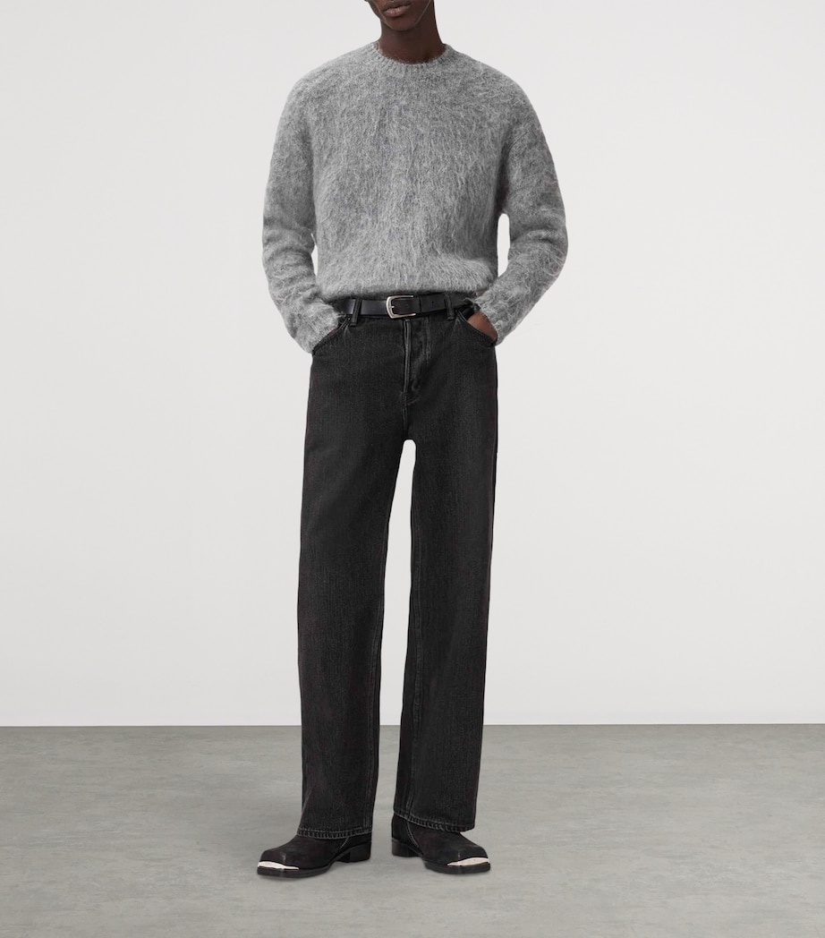 Oversized Brushed Coby Sweater GREY MARL Image 2