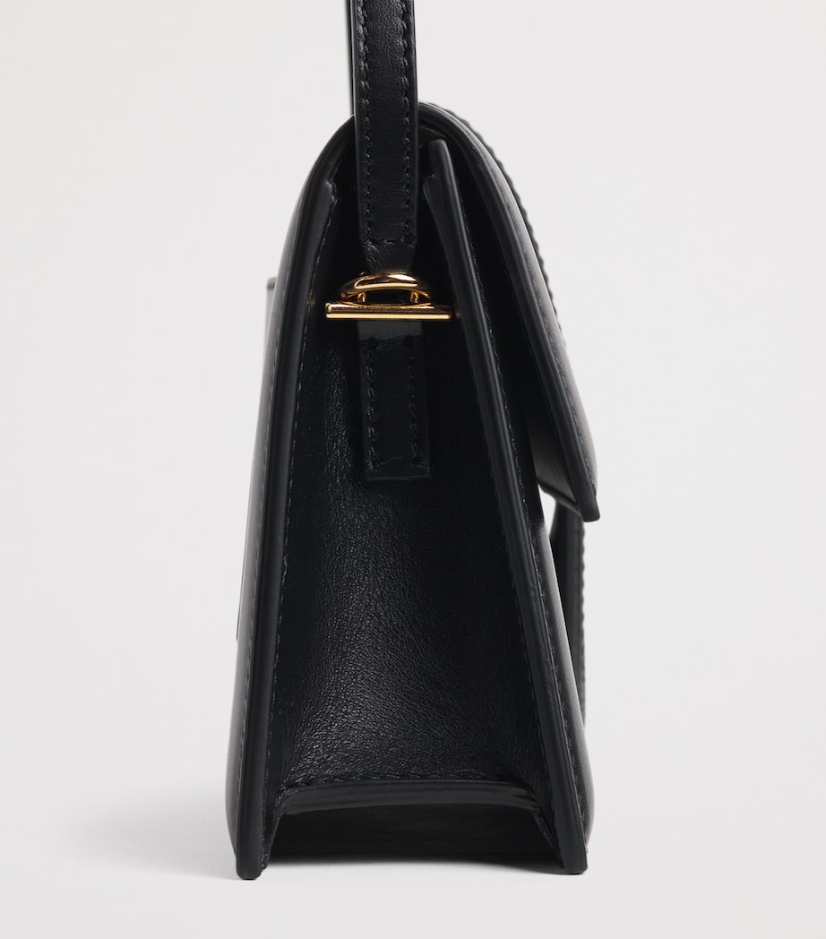 Jacquemus Leather Le Grand Bambino Top-Handle Bag Black Image 5