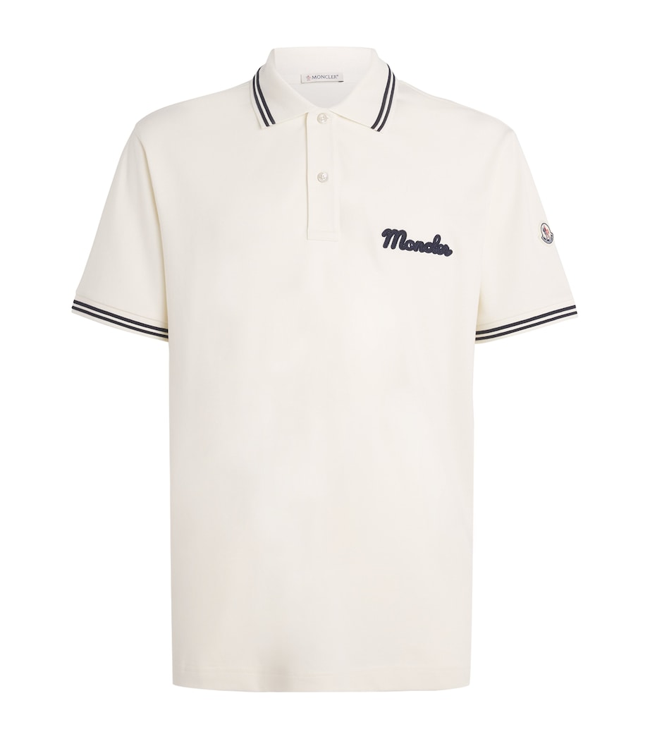 Cotton Logo Polo Shirt 50 Image 1