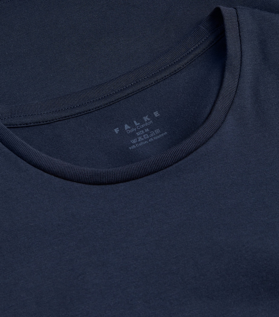 Daily Comfort T-Shirts (Pack of 2) 6366/MIDNIGHT Image 5