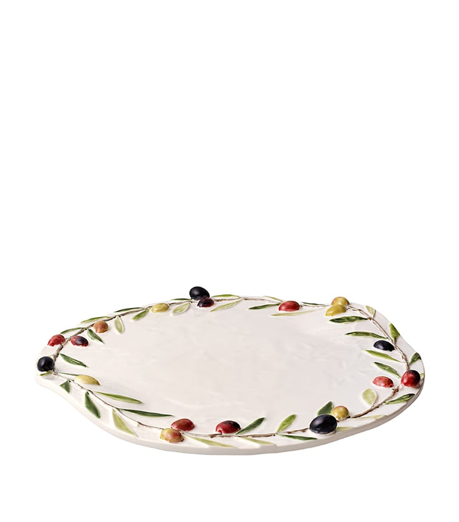 x Esporão Olival Cheese Tray (31cm x 32cm) WHITE, GREEN, BROWN Image 1