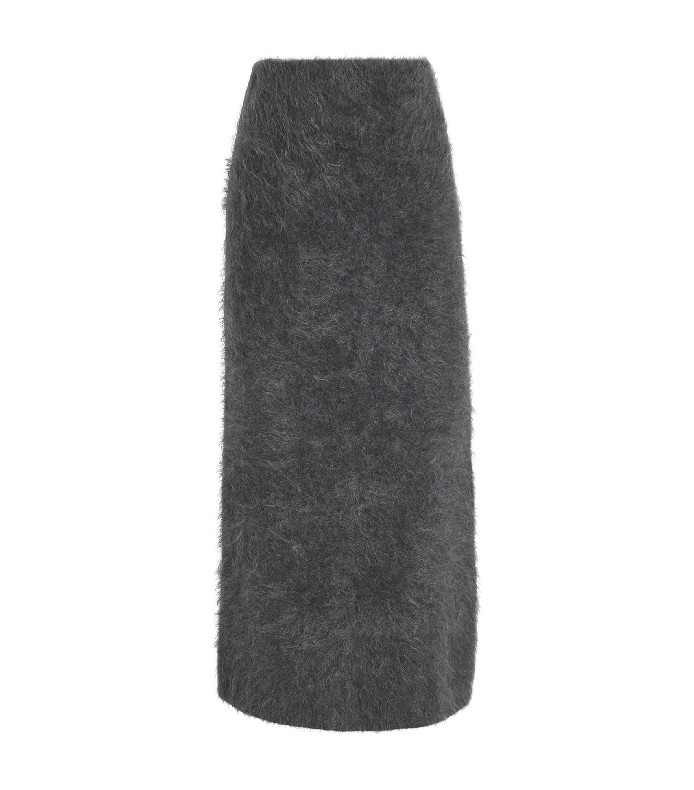 BY MALENE BIRGER WOOL-BLEND ESTILLE MIDI SKIRT 