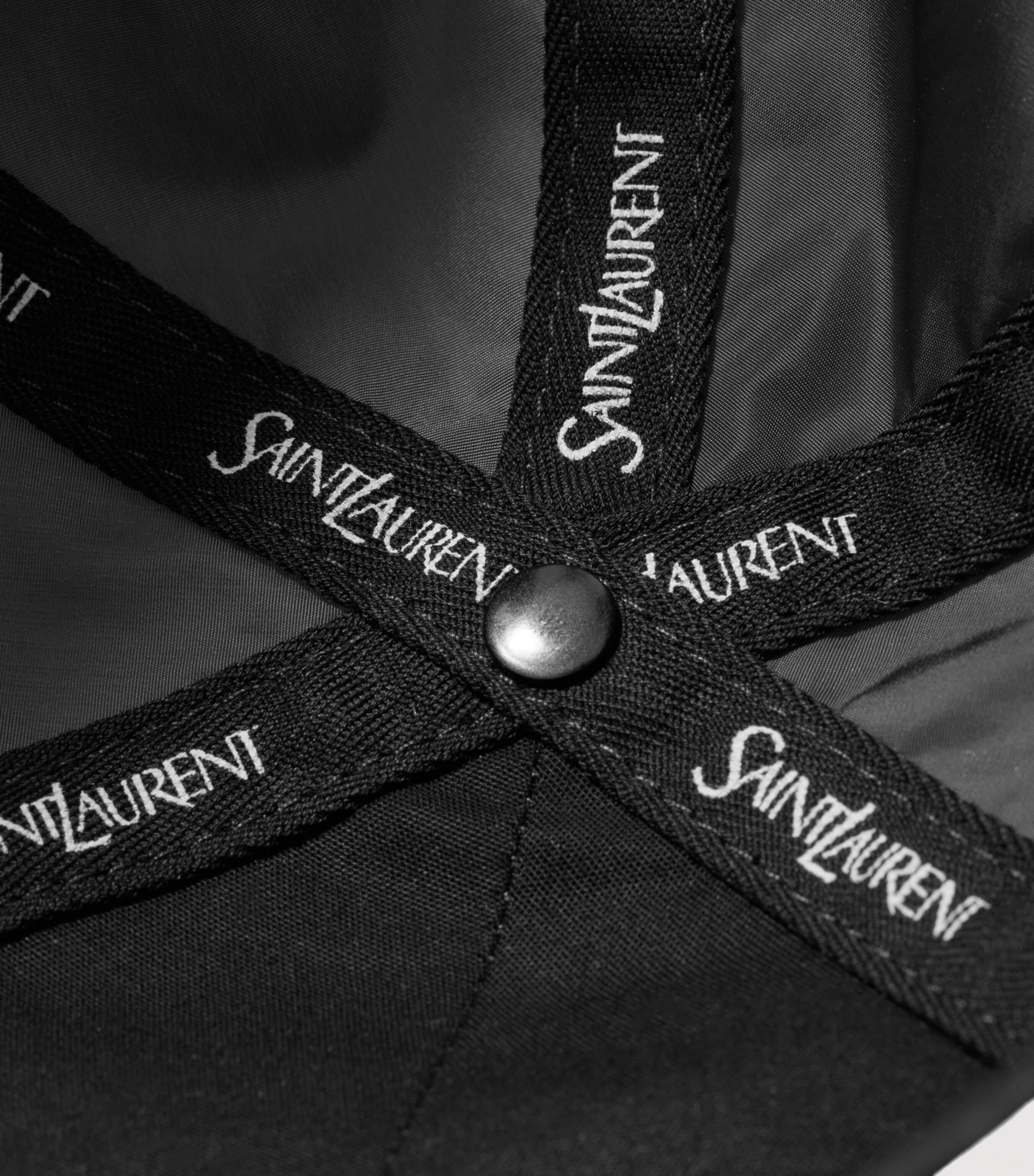 Saint Laurent Technical Logo Baseball Cap Image 4