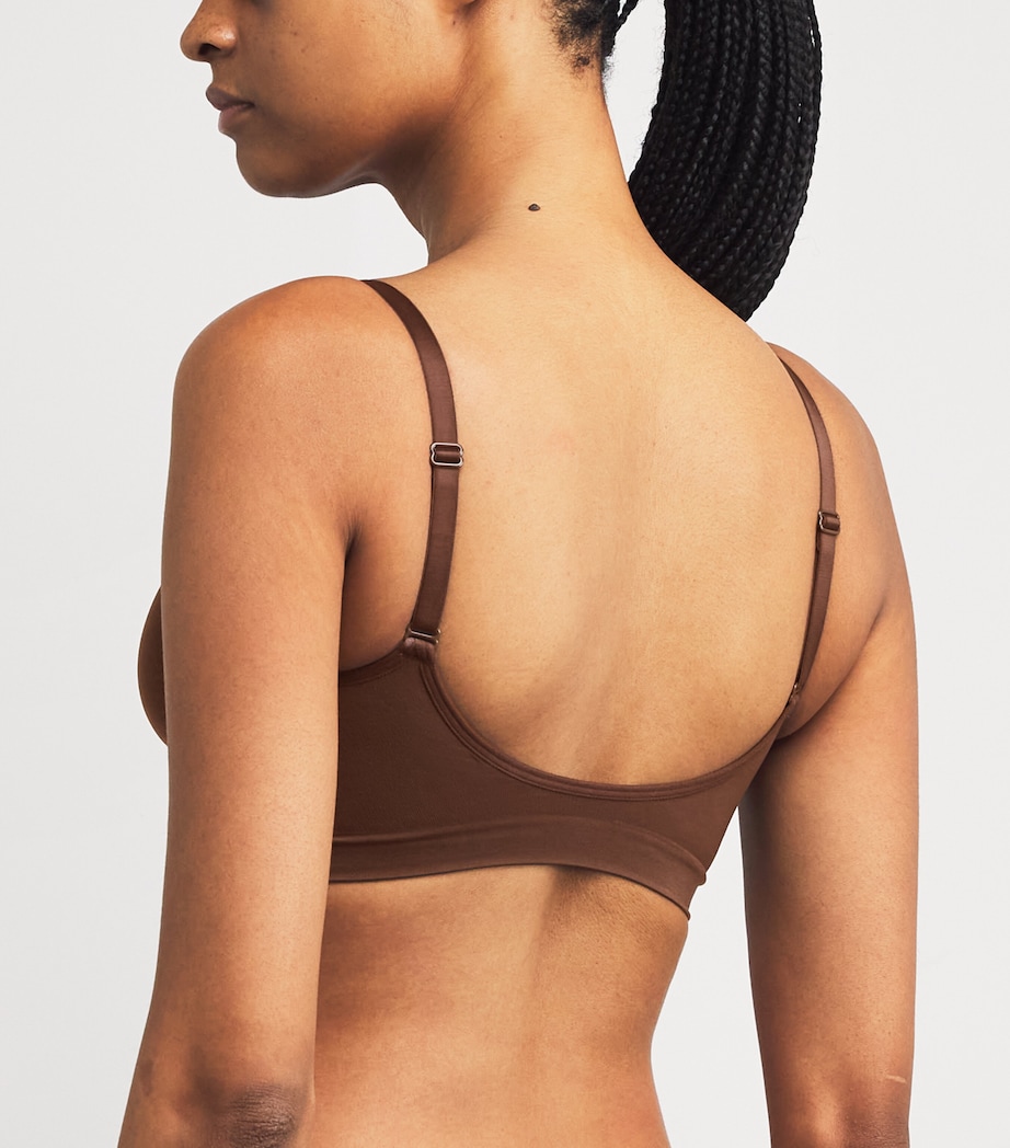 Seamless Sculpt Bralette COCOA Image 3