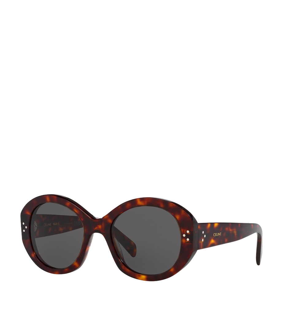 Tortoiseshell Round Sunglasses 4600B1 Image 2