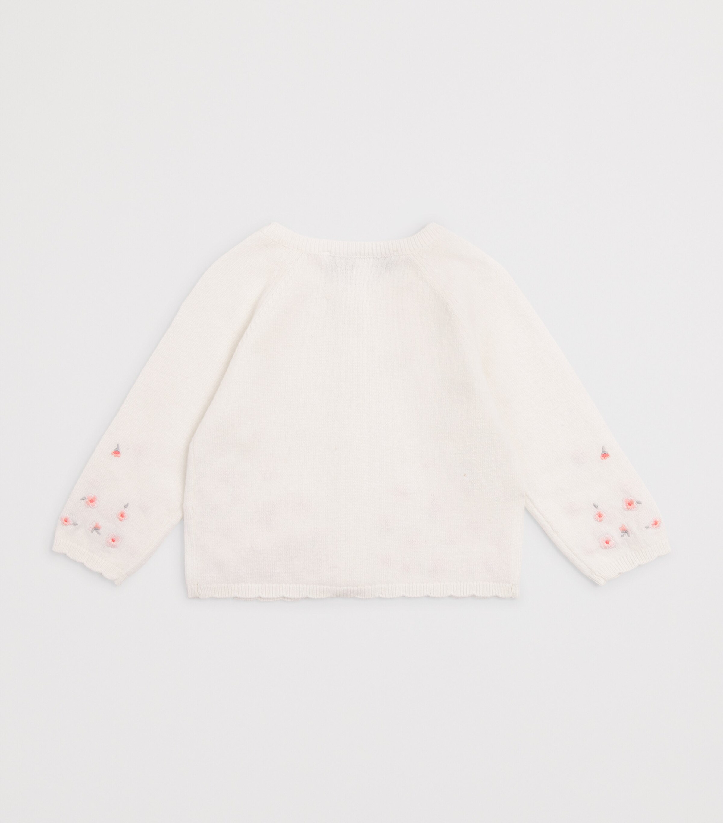Embroidered Cardigan (3 Months - 4 Years) 13NACRE Image 2
