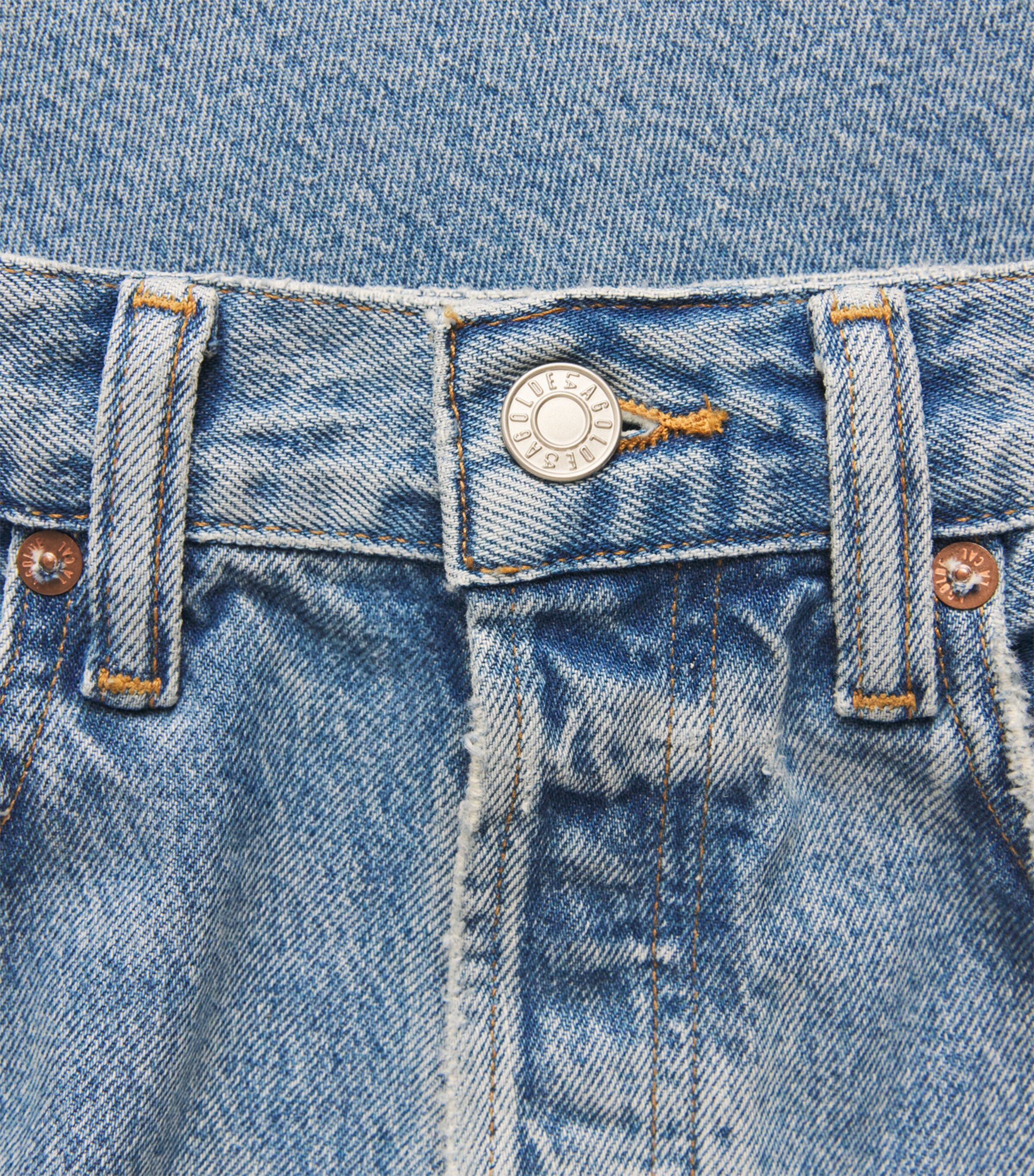 AGOLDE Womens Vintage Loose Wide-Leg Jeans Outbreak Image 6
