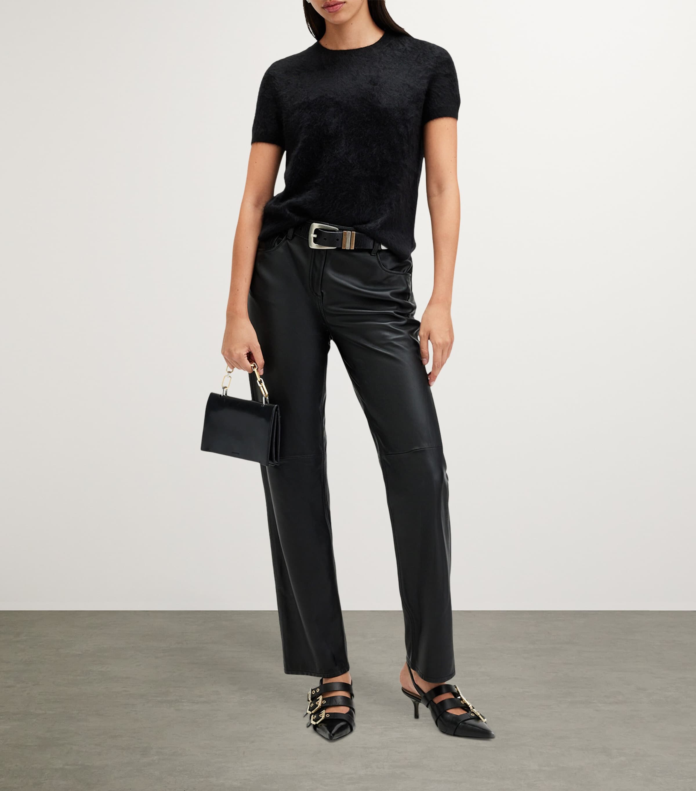 Cashmere Rebel T-Shirt BLACK Image 3