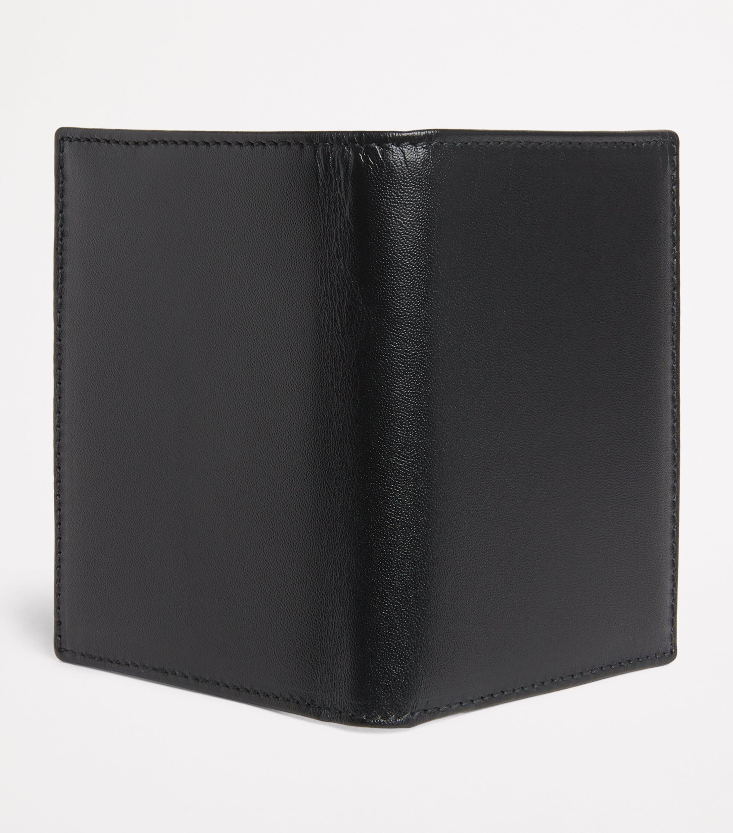 Leather Wallet BLACK Image 3