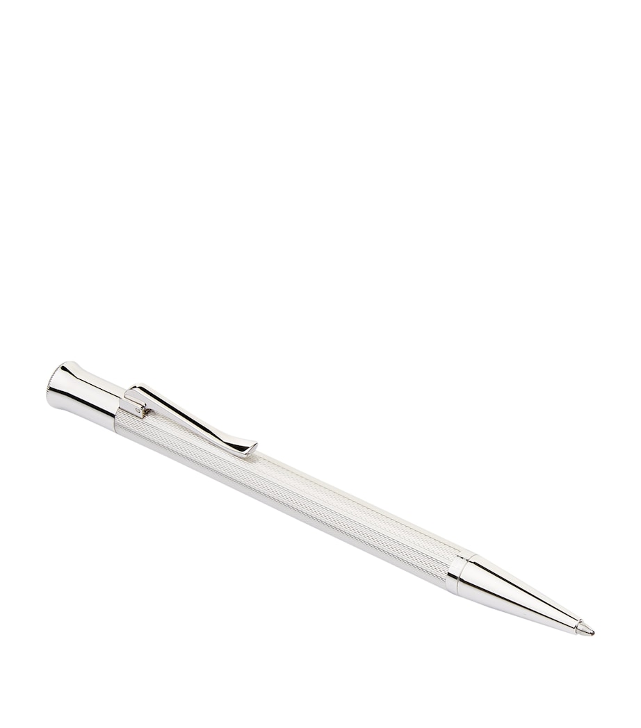 Guilloche Ballpoint Pen SILVER Image 1