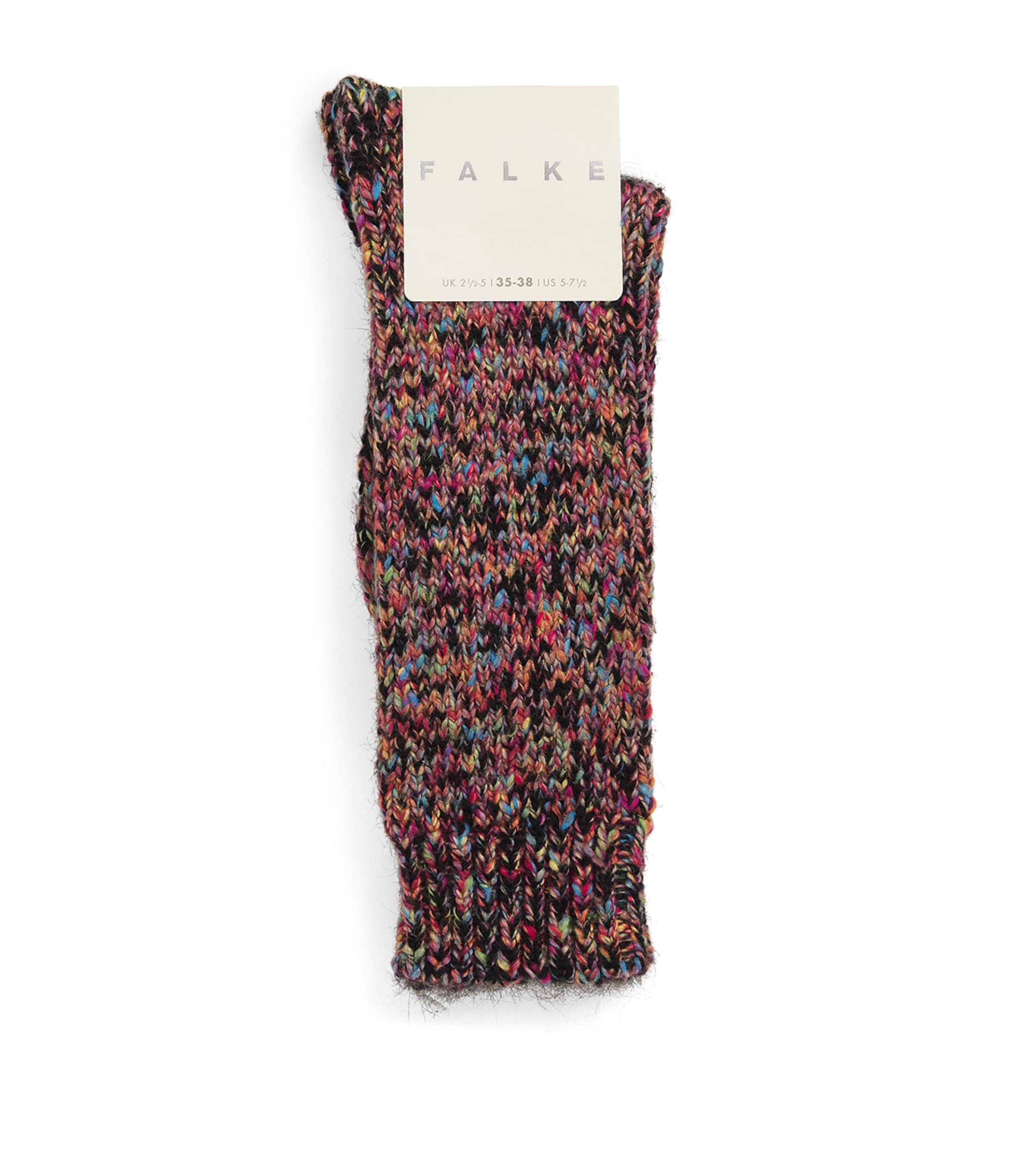 Falke Color Flakes Boot Socks In Black