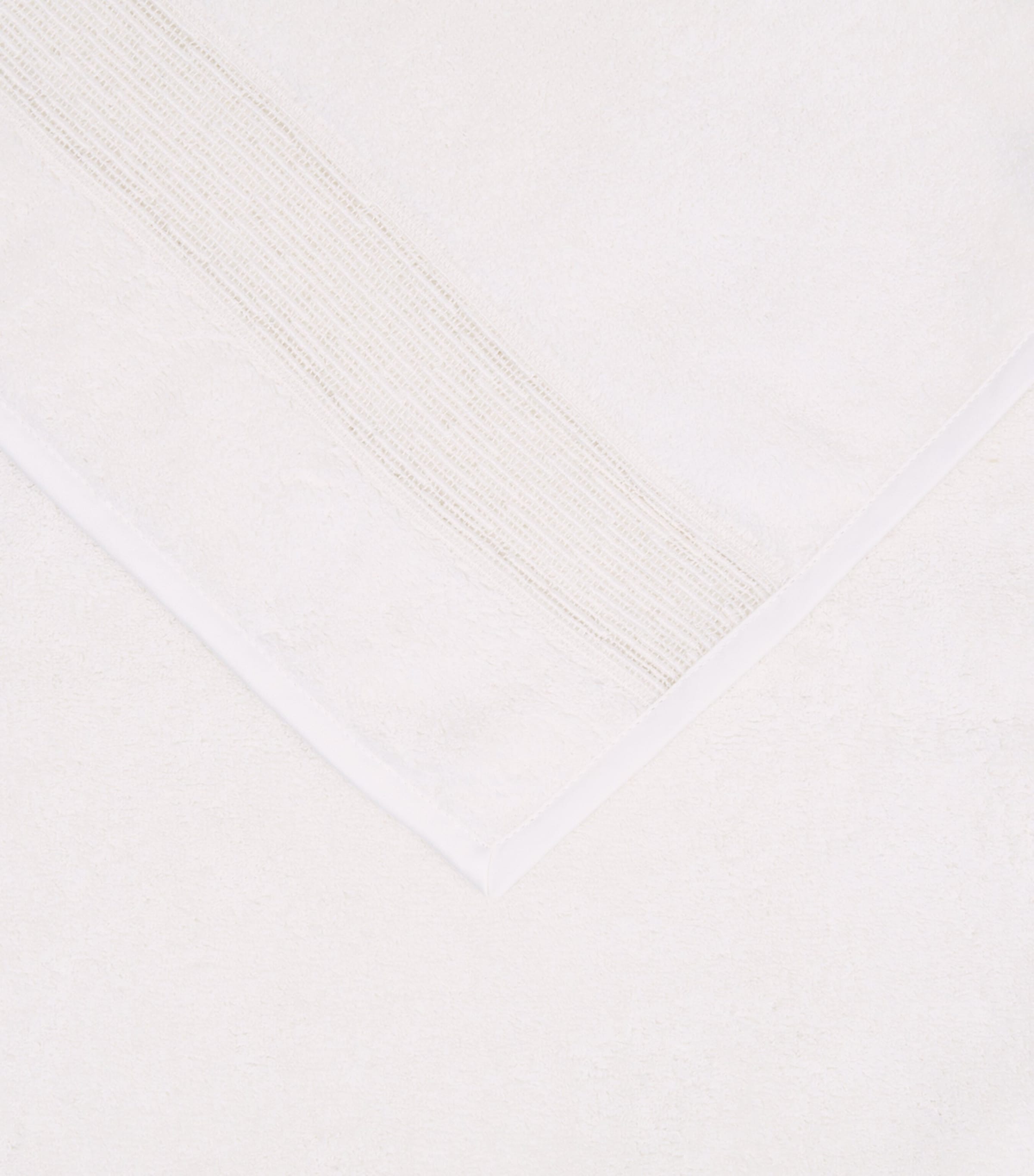 Frette Balance Lace Bath Sheet (100cm x 150cm) Milk Image 6