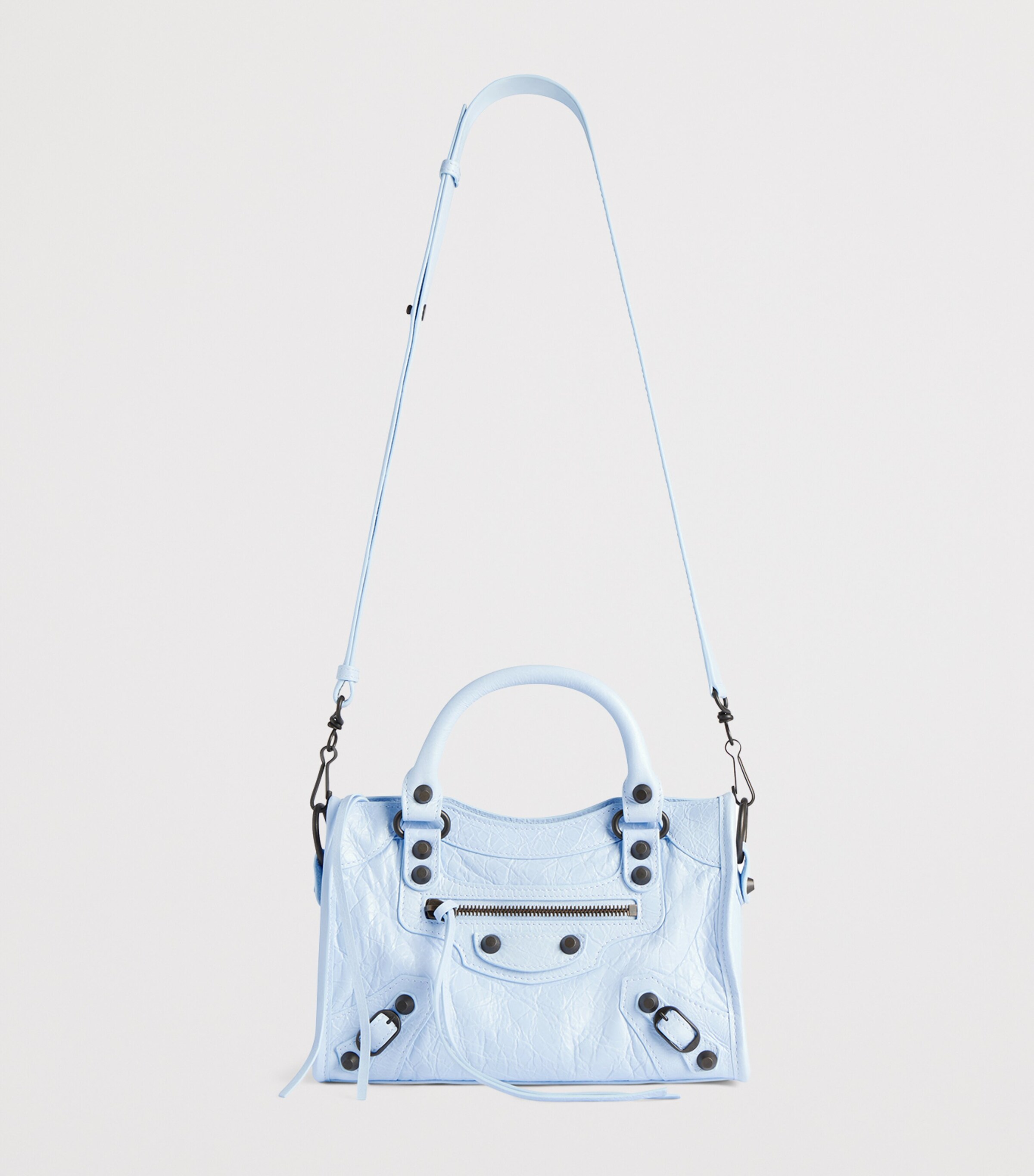 Balenciaga Mini Leather Le City Top-Handle Bag Image 2
