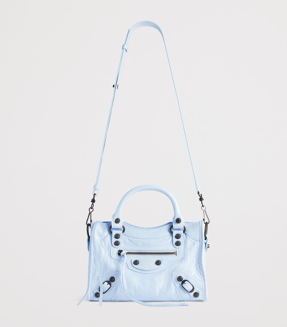 Balenciaga Mini Leather Le City Top-Handle Bag Image 2