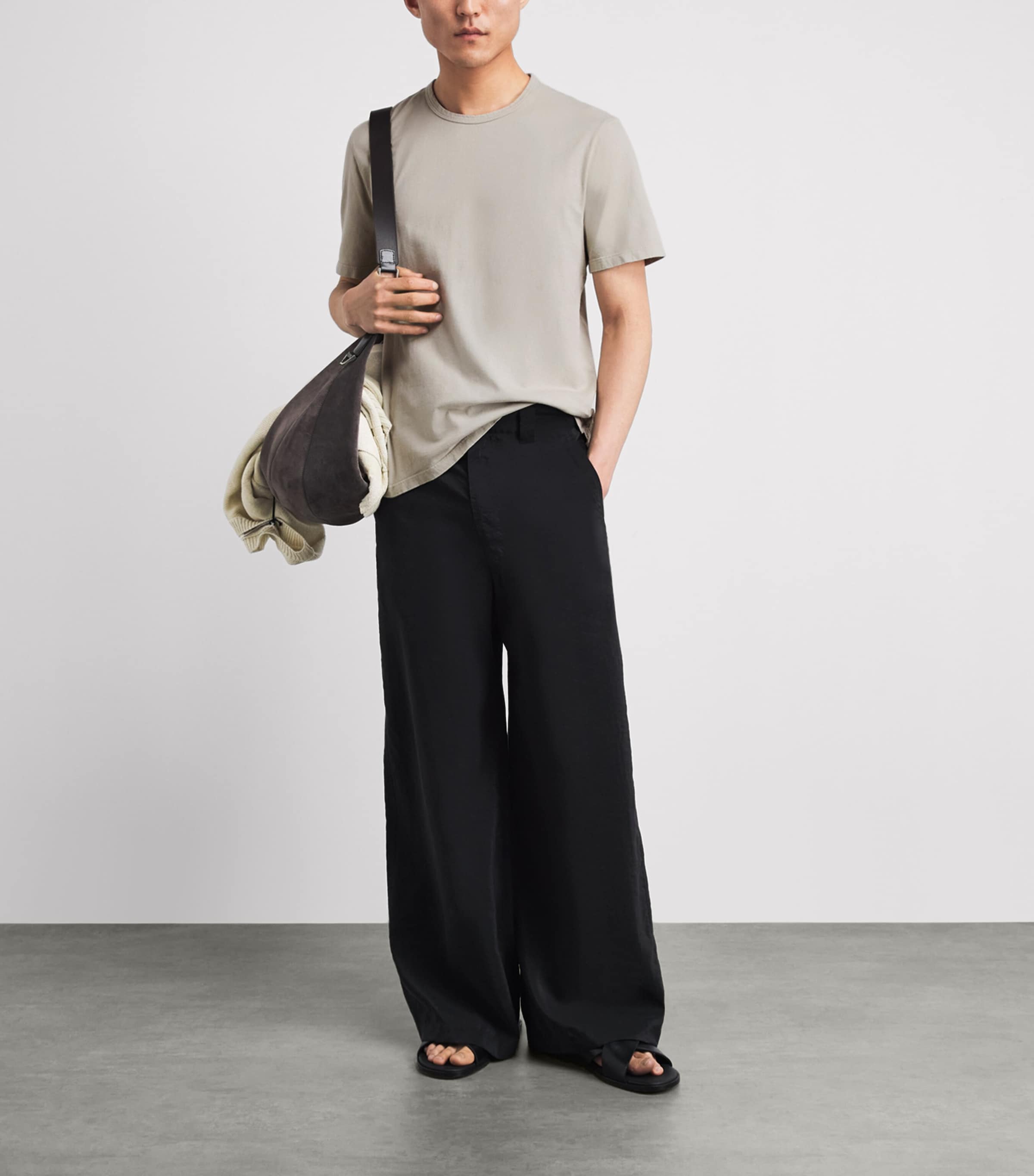 Vince Mens Cotton T-Shirt Image 2