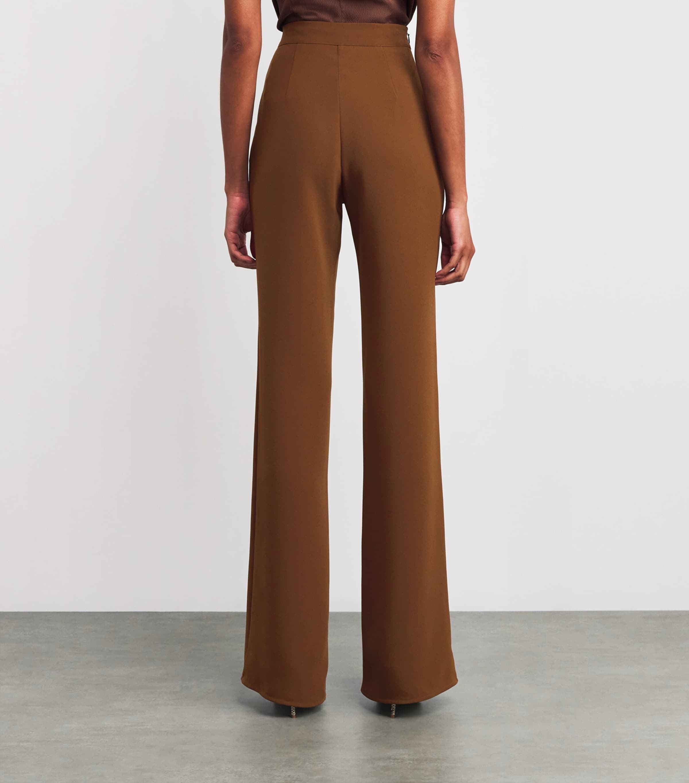 Flared Averill Trousers BRW Image 4