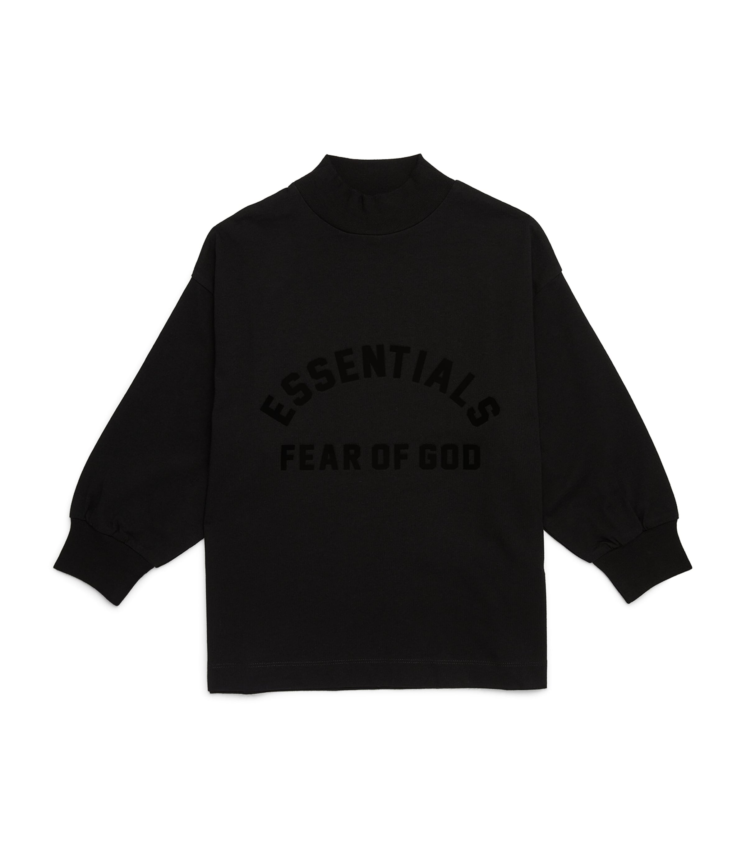 Essentials Kids' Cotton Logo T-shirt In Black