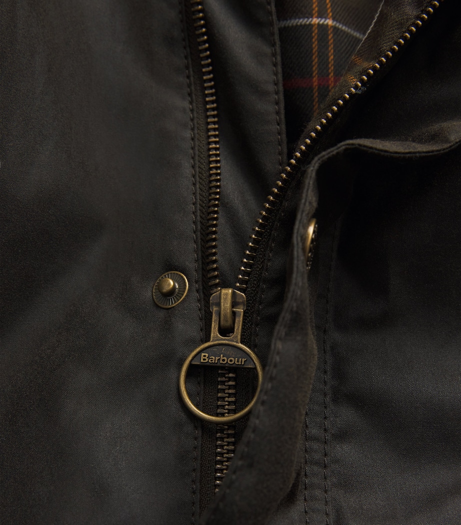 Wax Bedale Parka Coat OLIVE Image 5