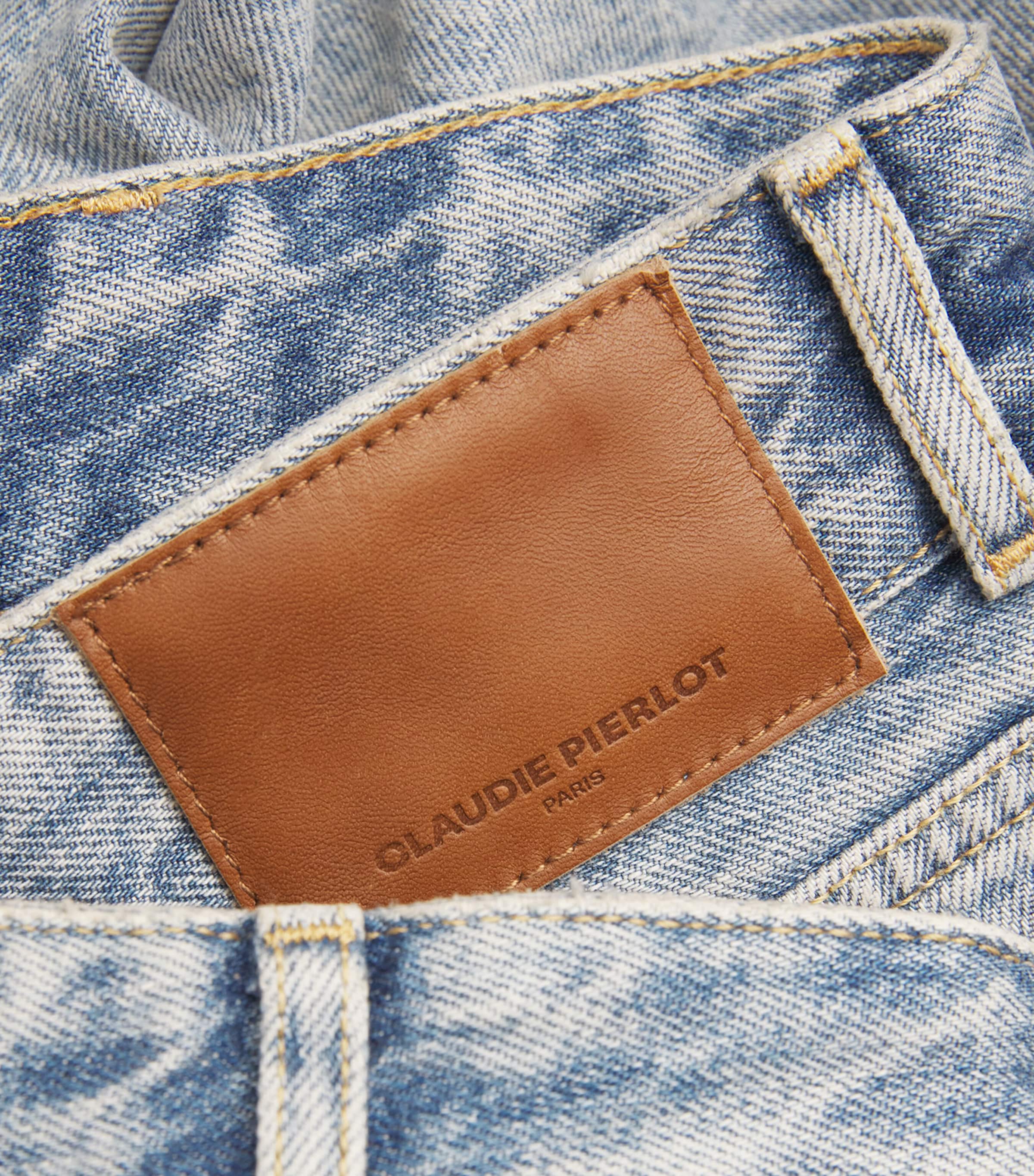 Wide-Leg Jeans LIGHT BLUE DENIM Image 5