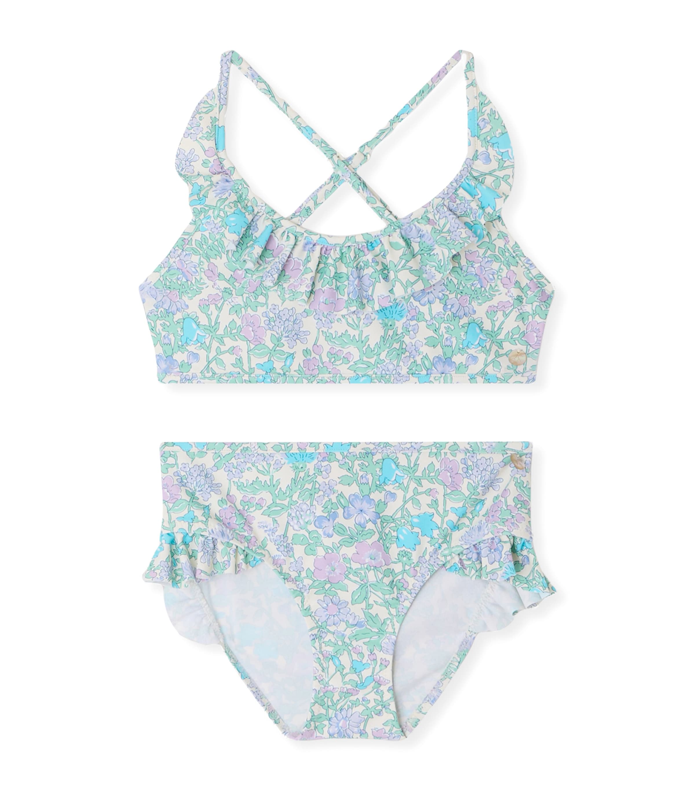 Floral Lace Bikini (4- 8 Years) PARME CLAIR Image 1