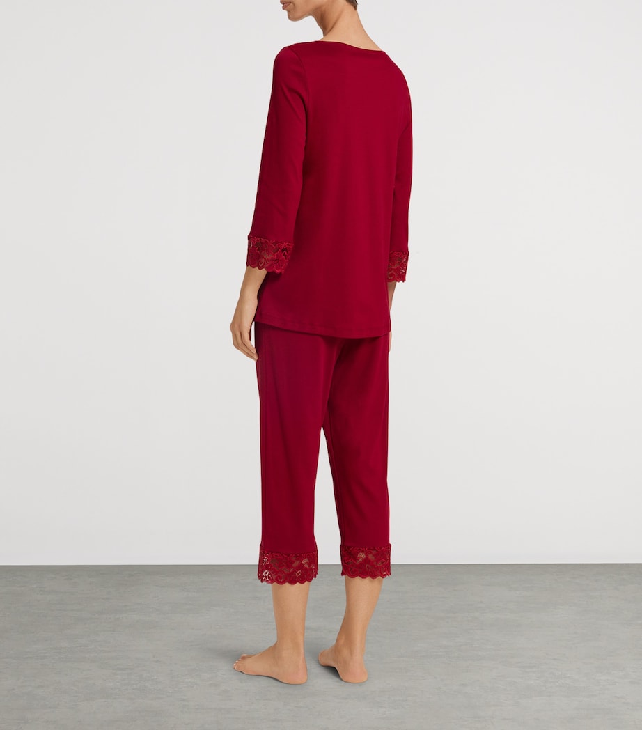 Cotton Moments Pyjama Set RED DAHLIA Image 4