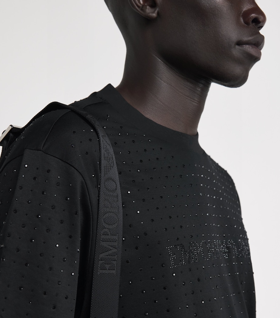 Jersey Embossed-Logo T-Shirt UC001 Image 6