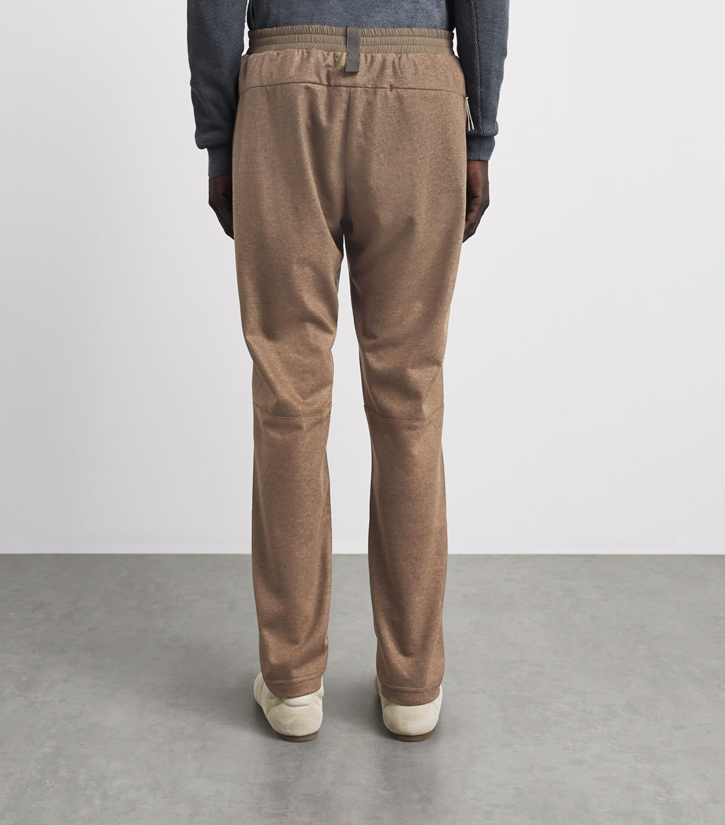 Sease Mens Wool-Cashmere Sweatpants Hazelnut Image 5