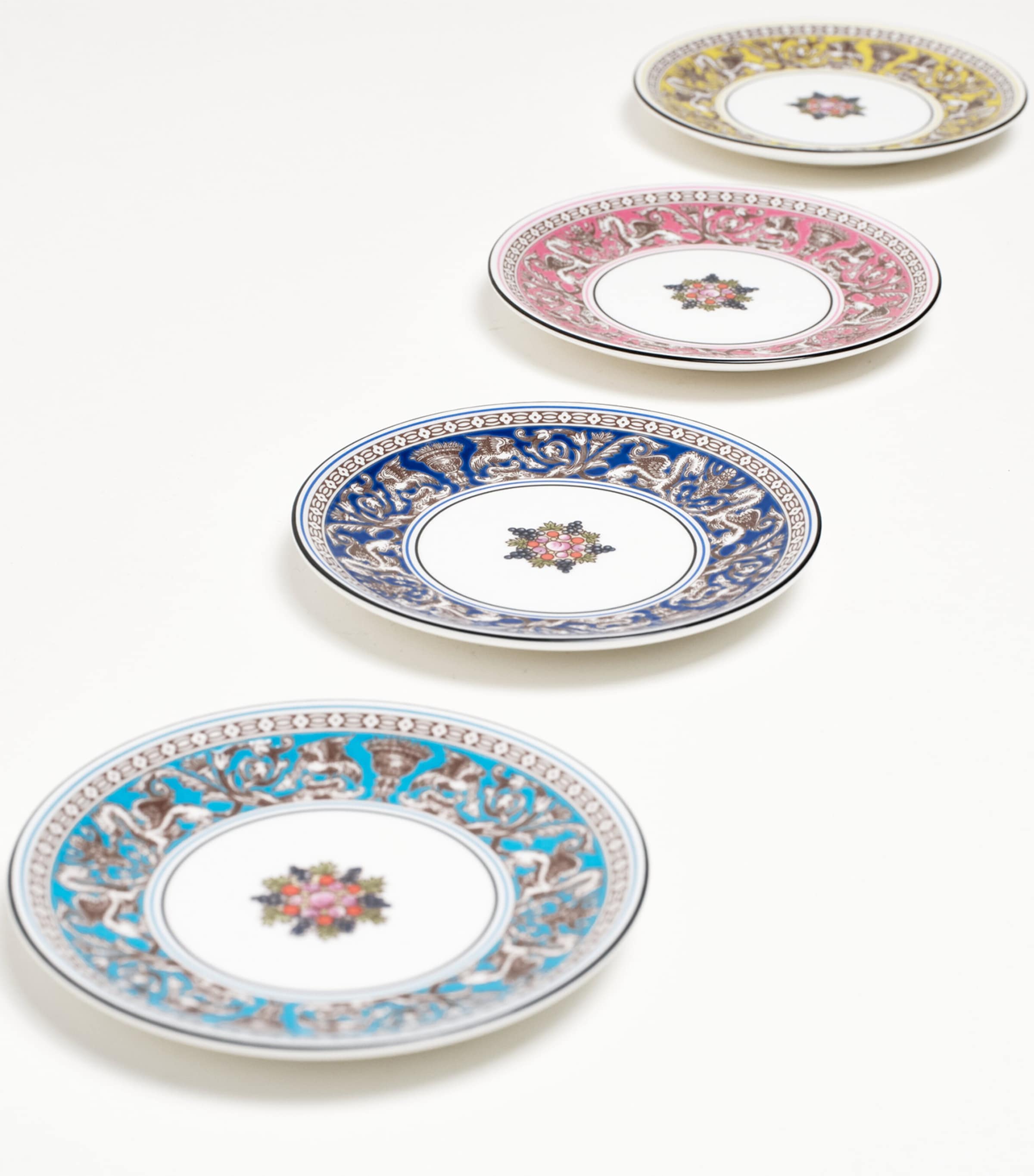 Florentine Turquoise Petite Tray (12cm) TURQUOISE Image 7