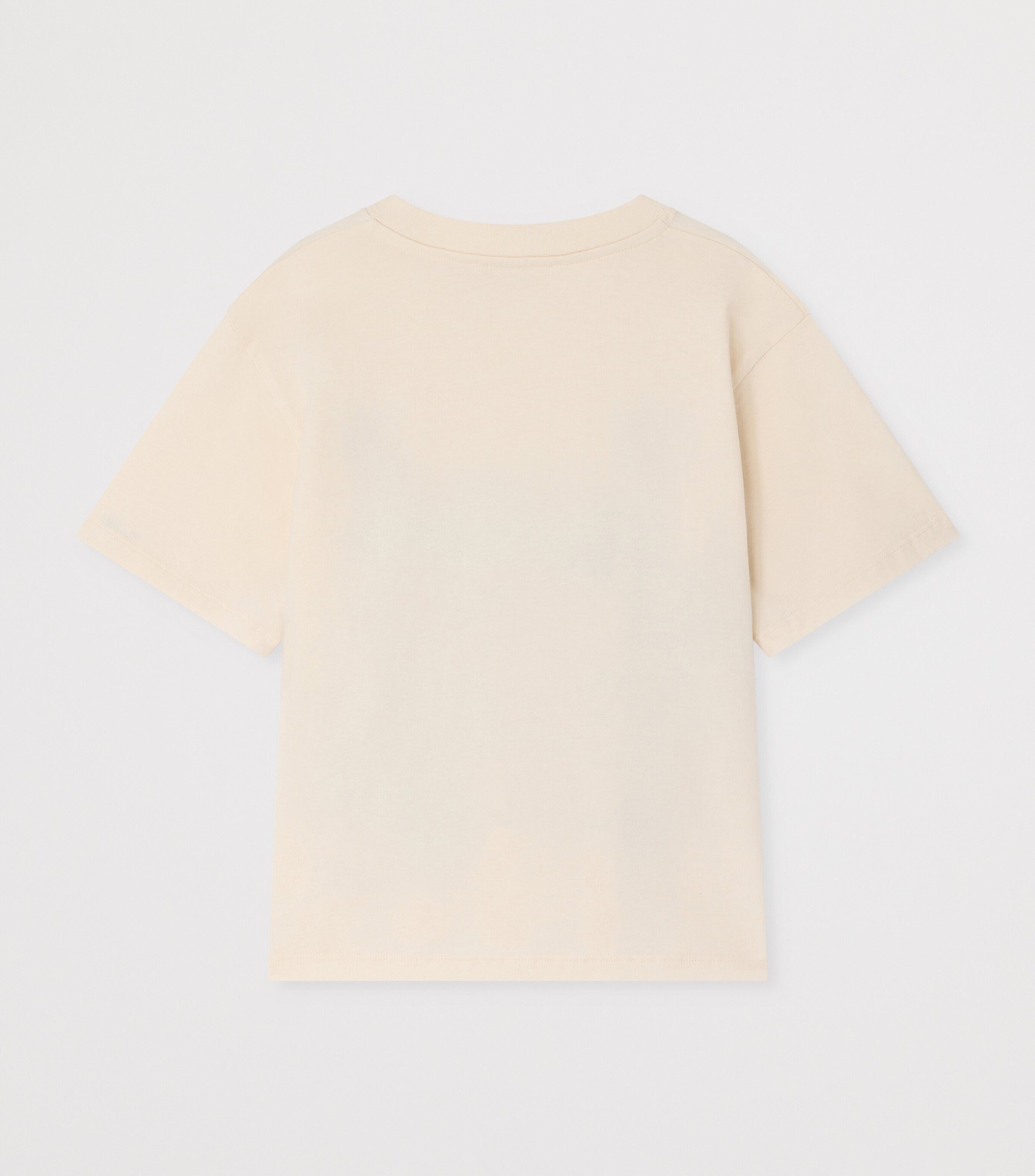 Organic Cotton Eidan T-Shirt (4-8 Years) UPB IVOIRE Image 2
