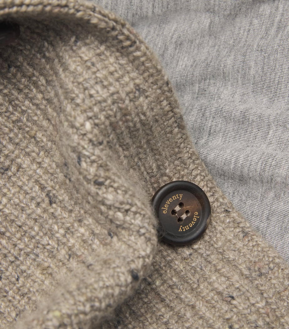 Wool-Blend Knitted Coat ARGILLA Image 5